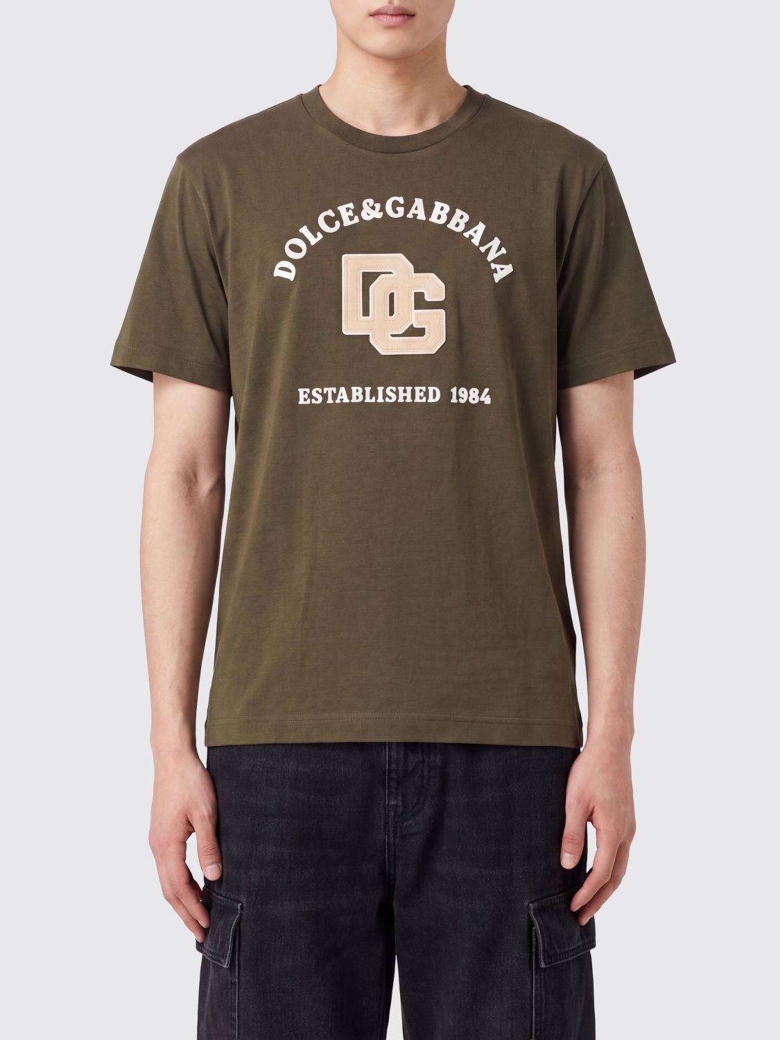 DOLCE & GABBANA T-Shirt Uomo colore Grigio