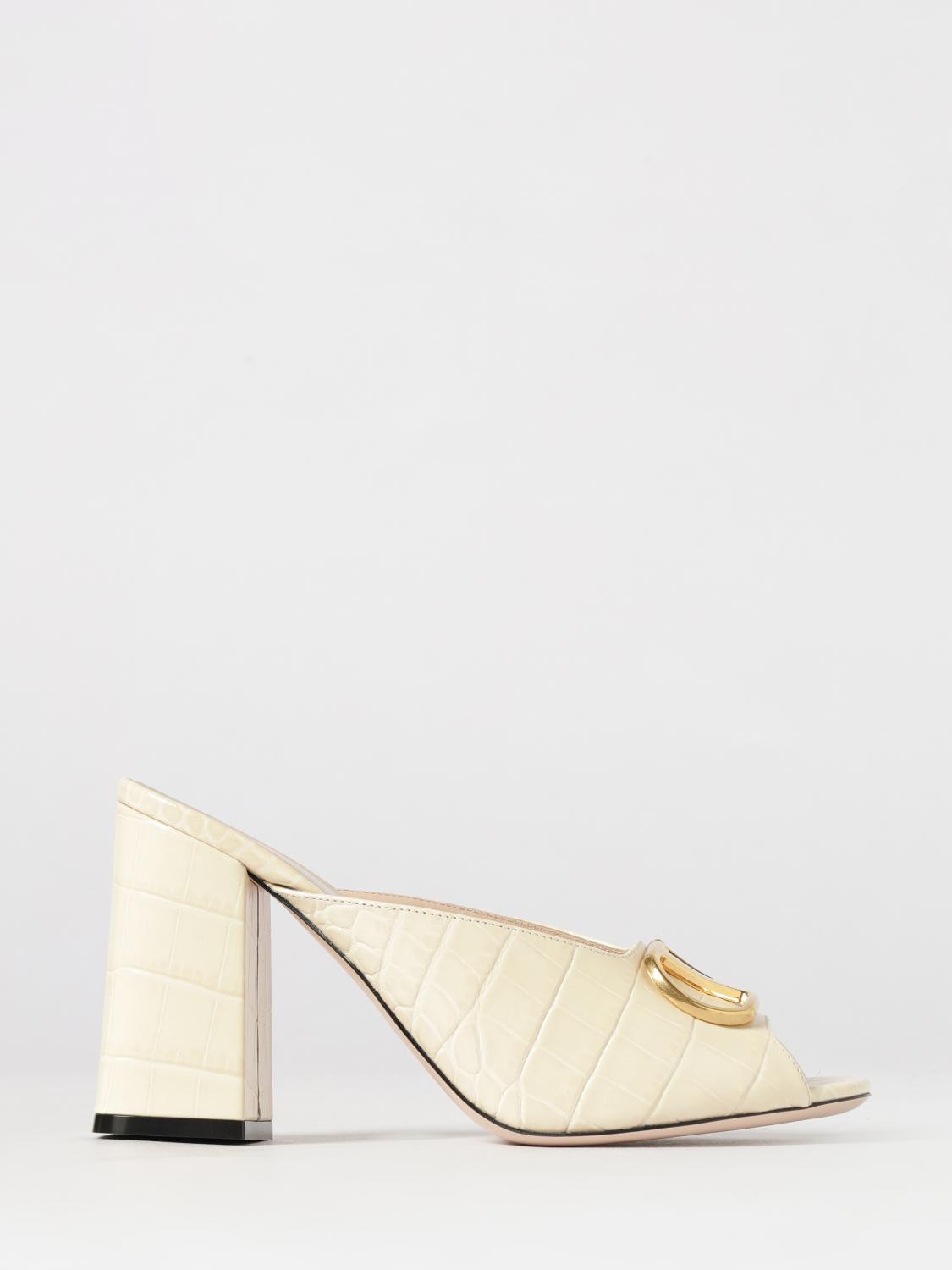 VALENTINO GARAVANI Heeled Sandal Woman color White