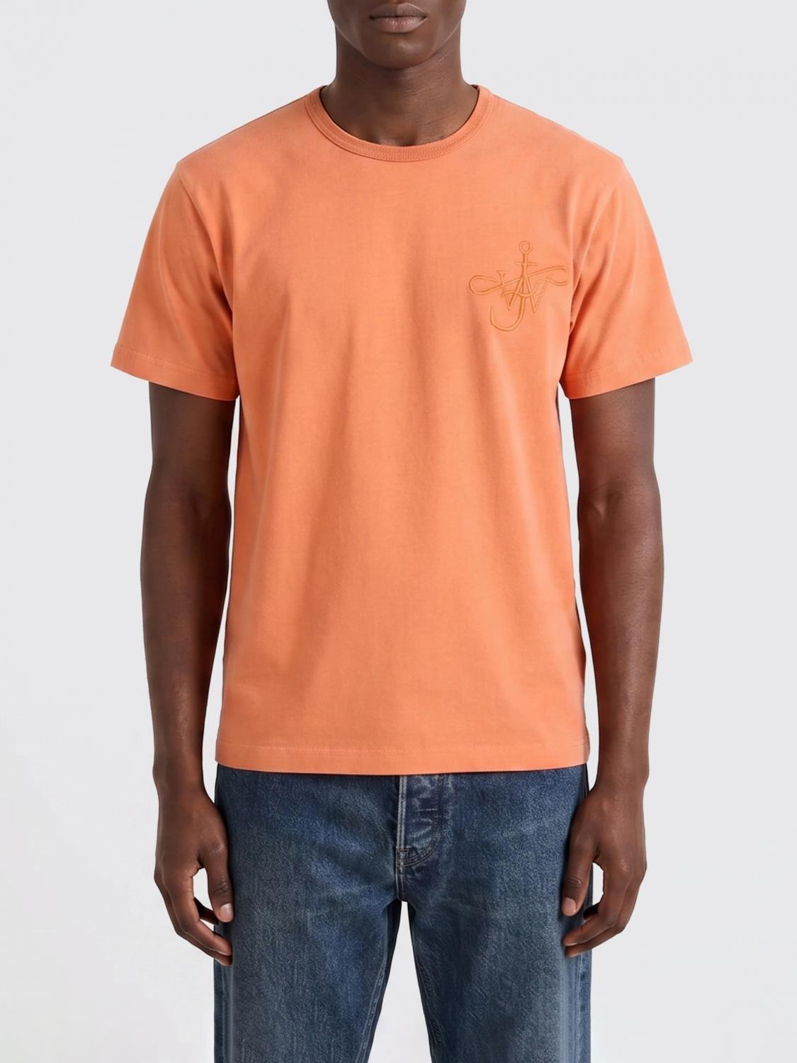 JW ANDERSON T-Shirt Men color Orange