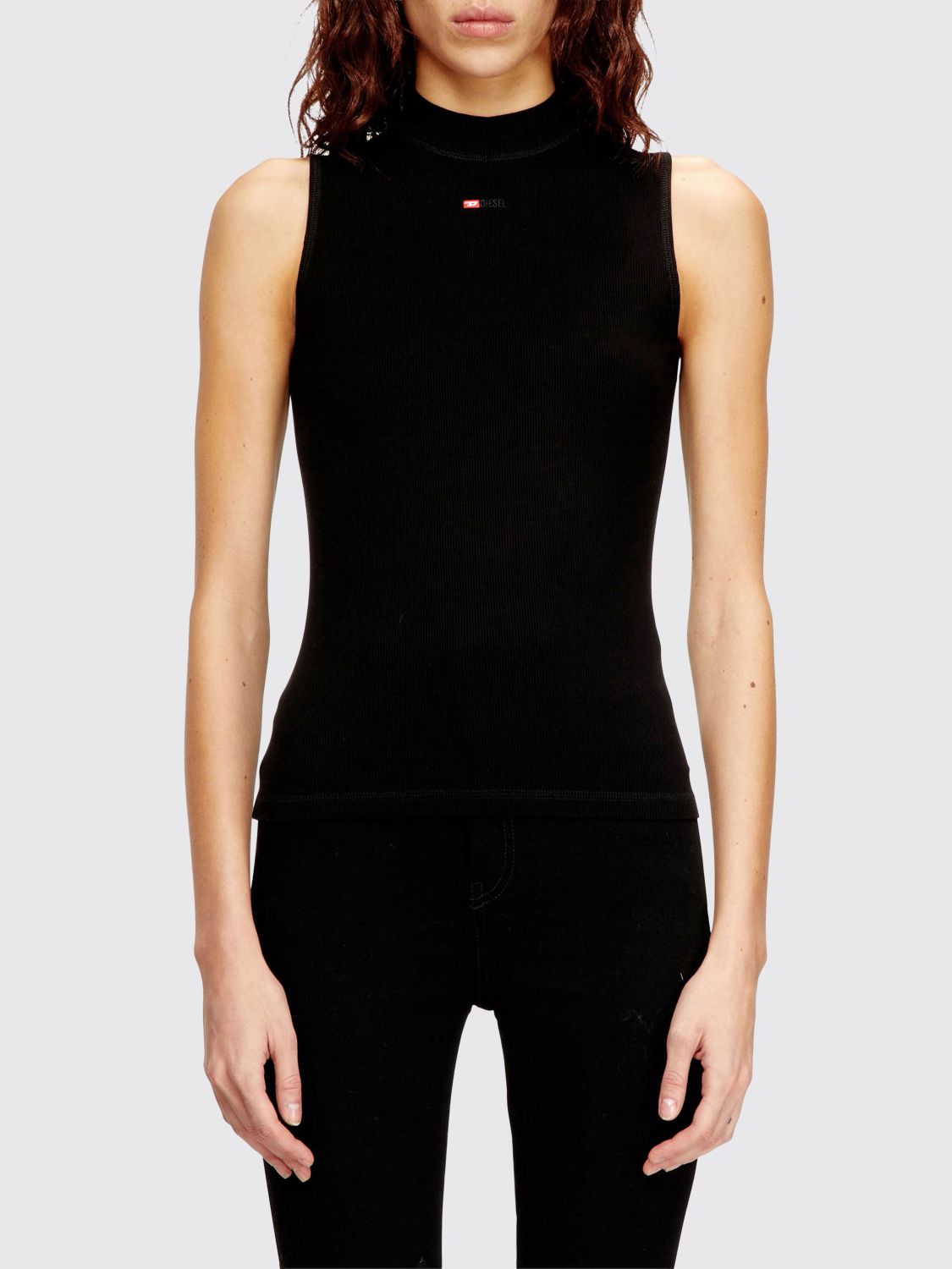 DIESEL Jersey Sleeveless Top　DIESEL ジャージ ノースリーブ トップ DIESEL