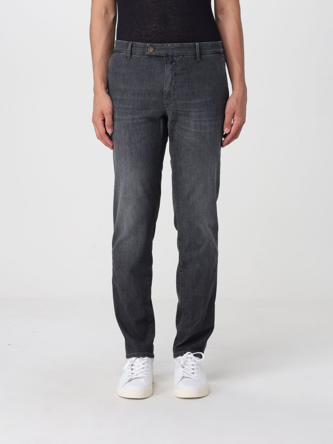 INCOTEX Pants Men color Black