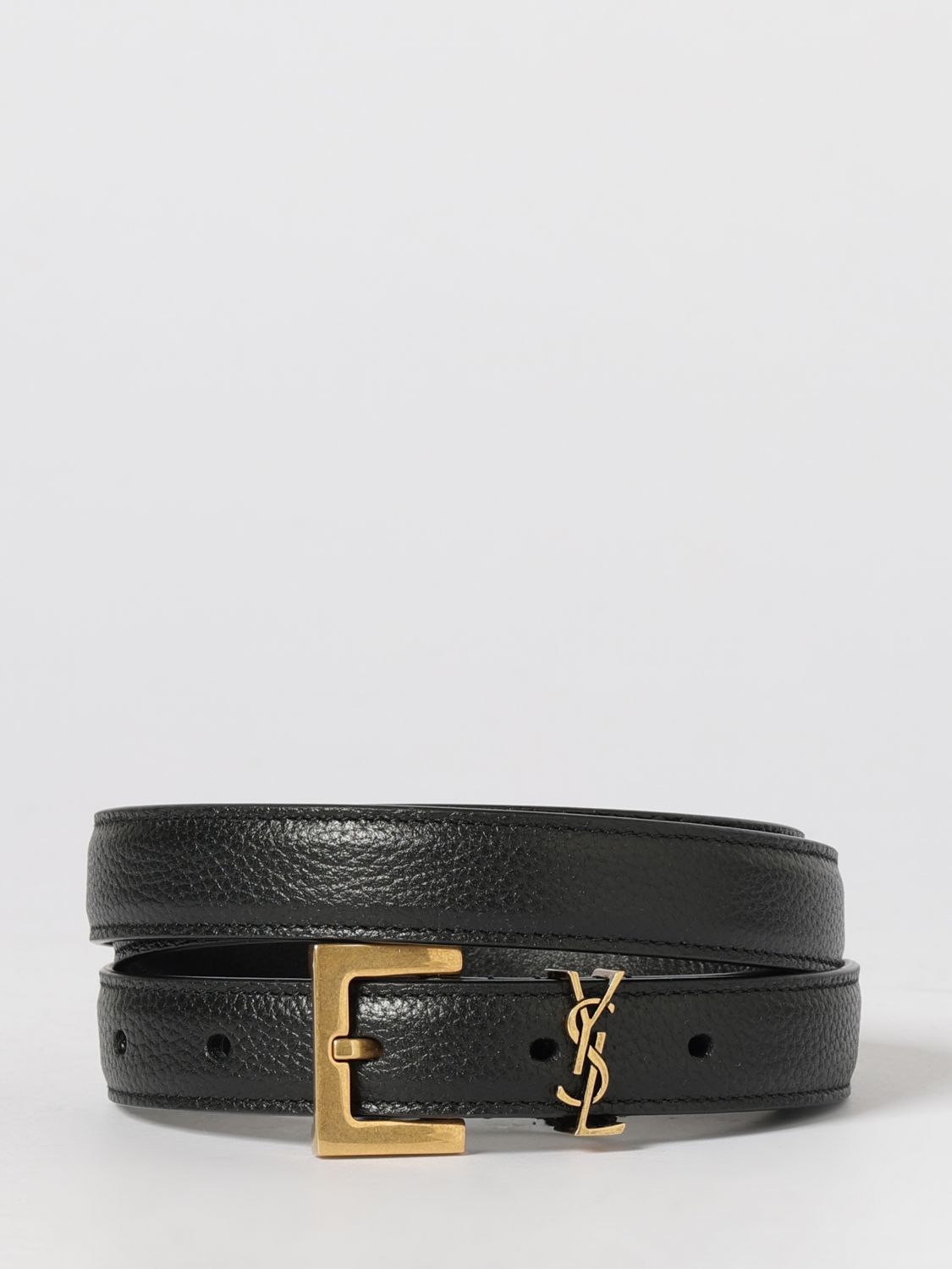 Saint Laurent SAINT LAURENT Belt Men color Black　サンローラン ベルト メンズ カラー ブラック