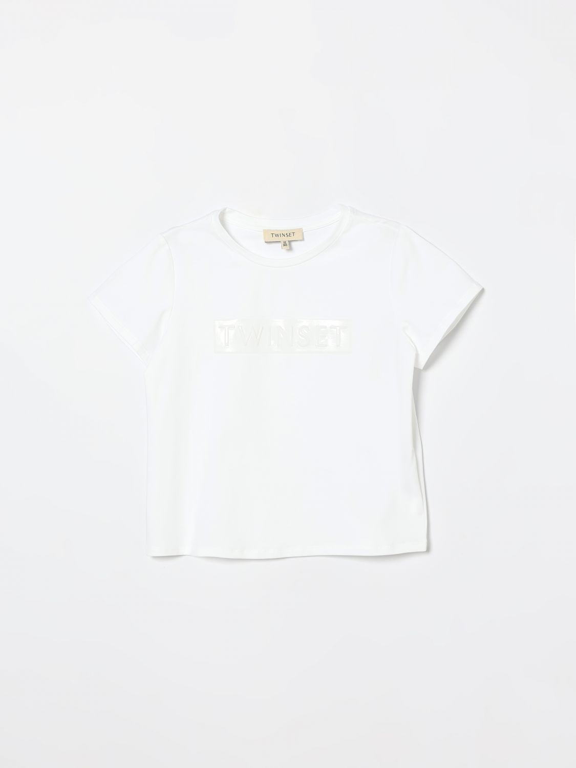 Twinset Baumwoll-T-Shirt mit Logo