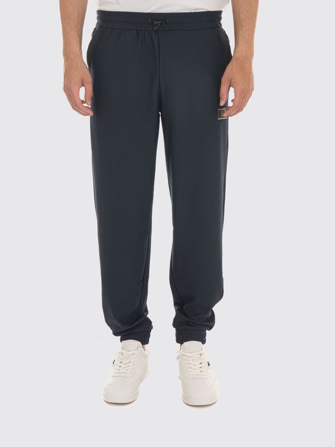 EA7 Pantaloni jogging in tessuto tecnico stretch