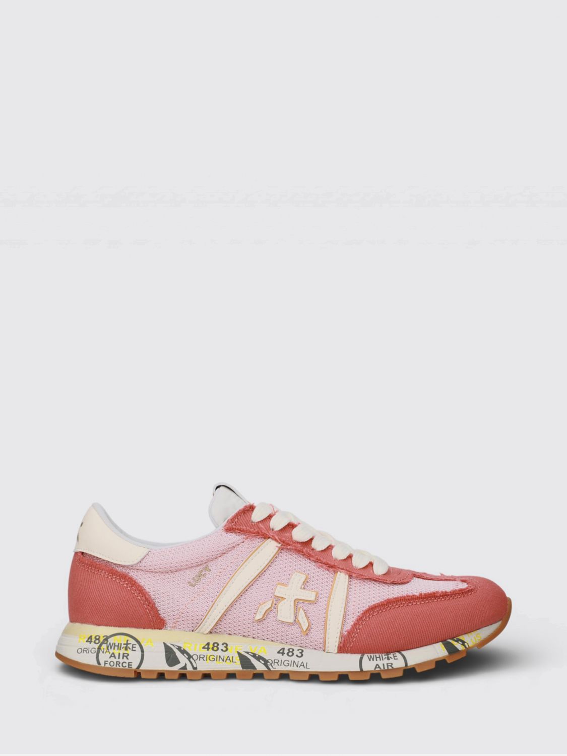 Premiata Lucy Suede and Nylon Sneakers