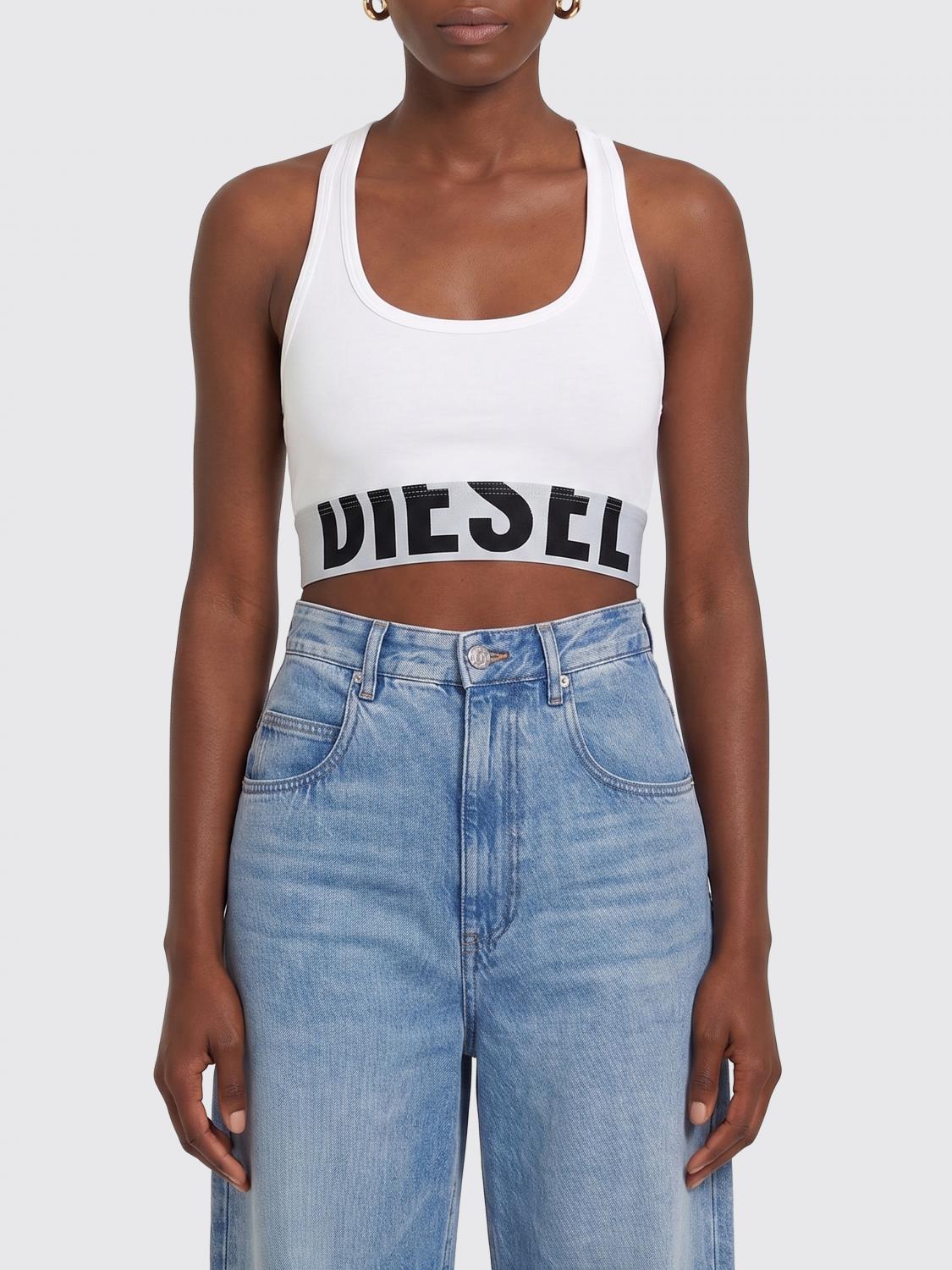 DIESEL Jersey Cropped Top　DIESEL ジャージ クロップド トップ DIESEL