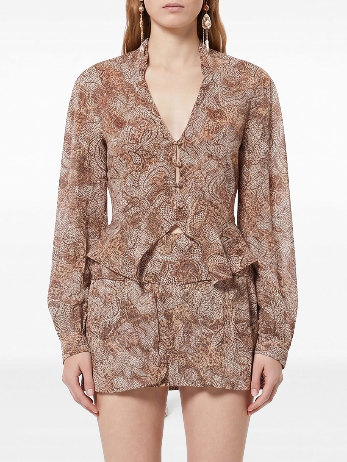 ISABEL MARANT Celeny Cotton Voile Shirt　ISABEL MARANT セレニー コットン ボイル シャツ ISABEL
