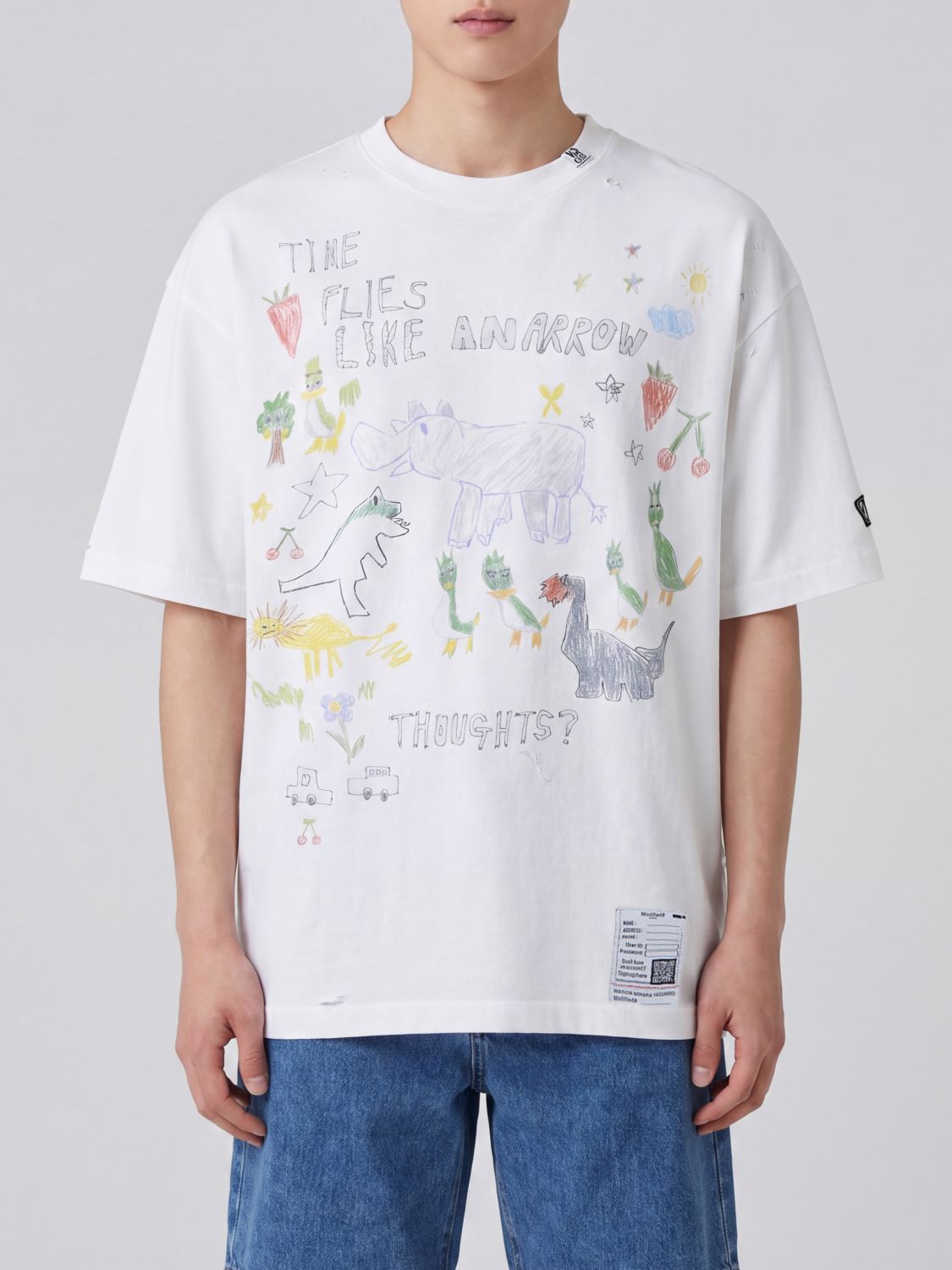 MAISON MIHARA YASUHIRO T-Shirt Men color White