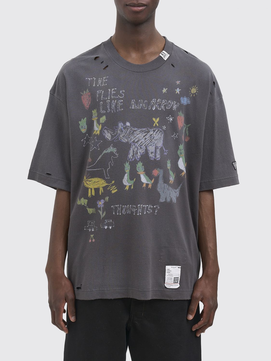 MAISON MIHARA YASUHIRO T-Shirt Men color Black