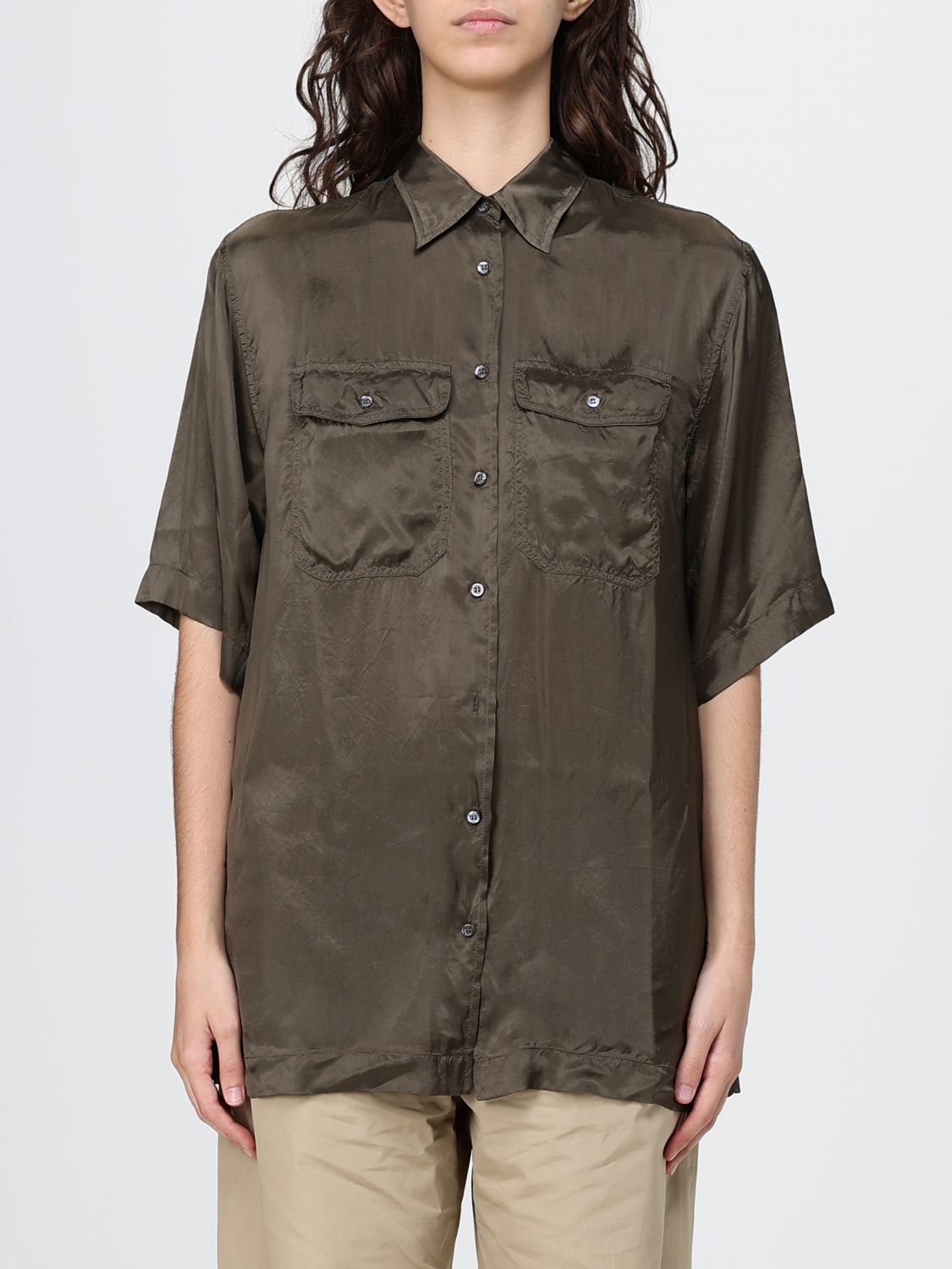 ASPESI Camicia Donna colore Verde