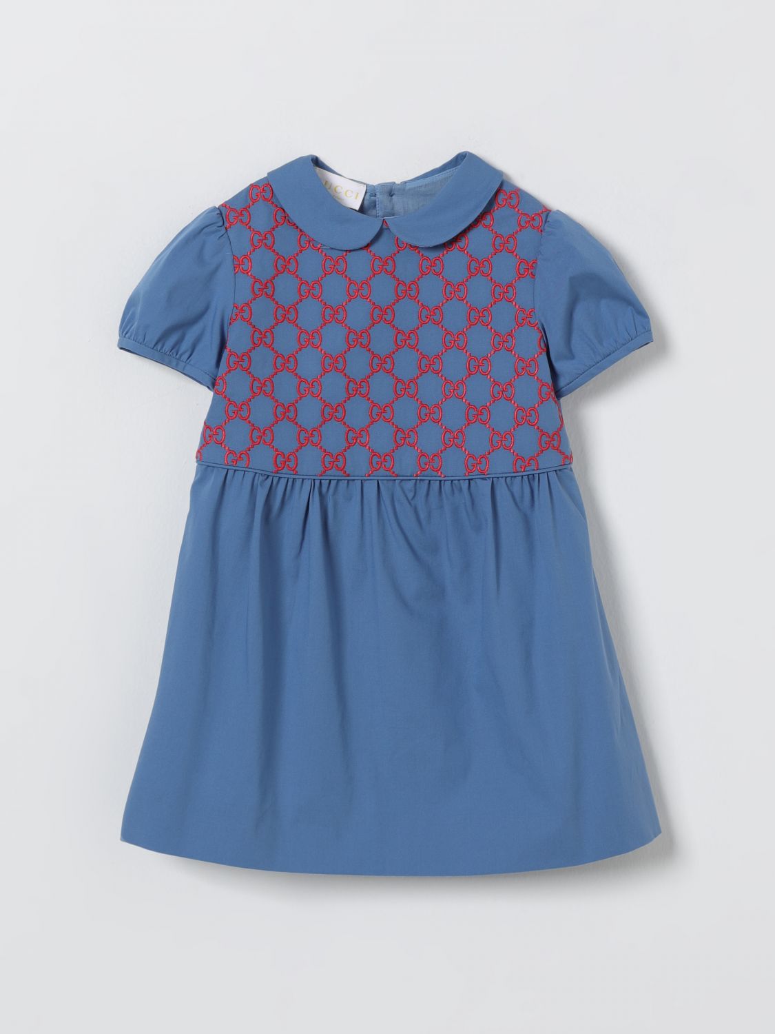 GUCCI GUCCI Dress in Stretch Cotton with GG Motif　GUCCI GGモチーフ ストレッチコットン ドレス
