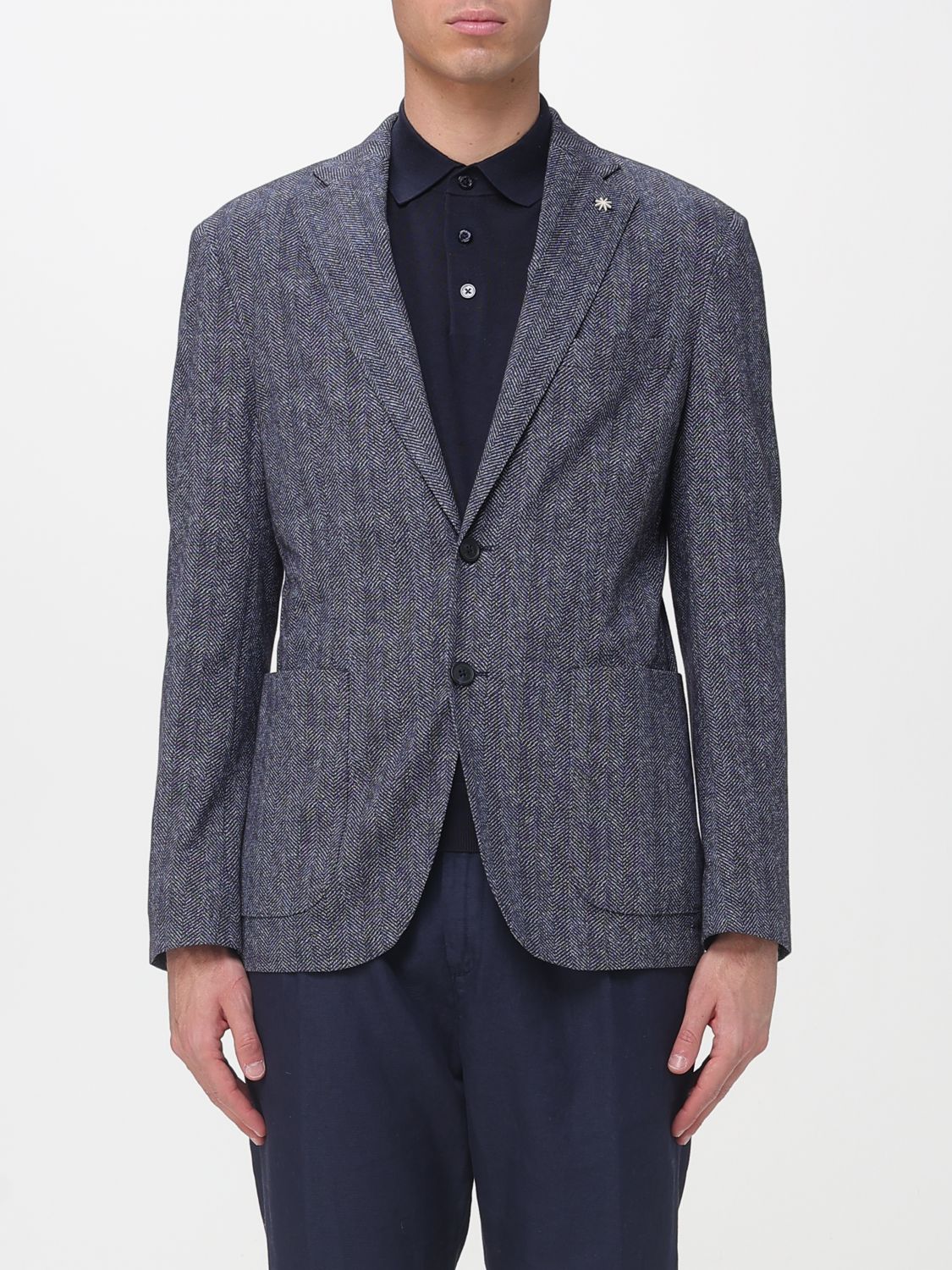 Blazer MANUEL RITZ Uomo colore Blue