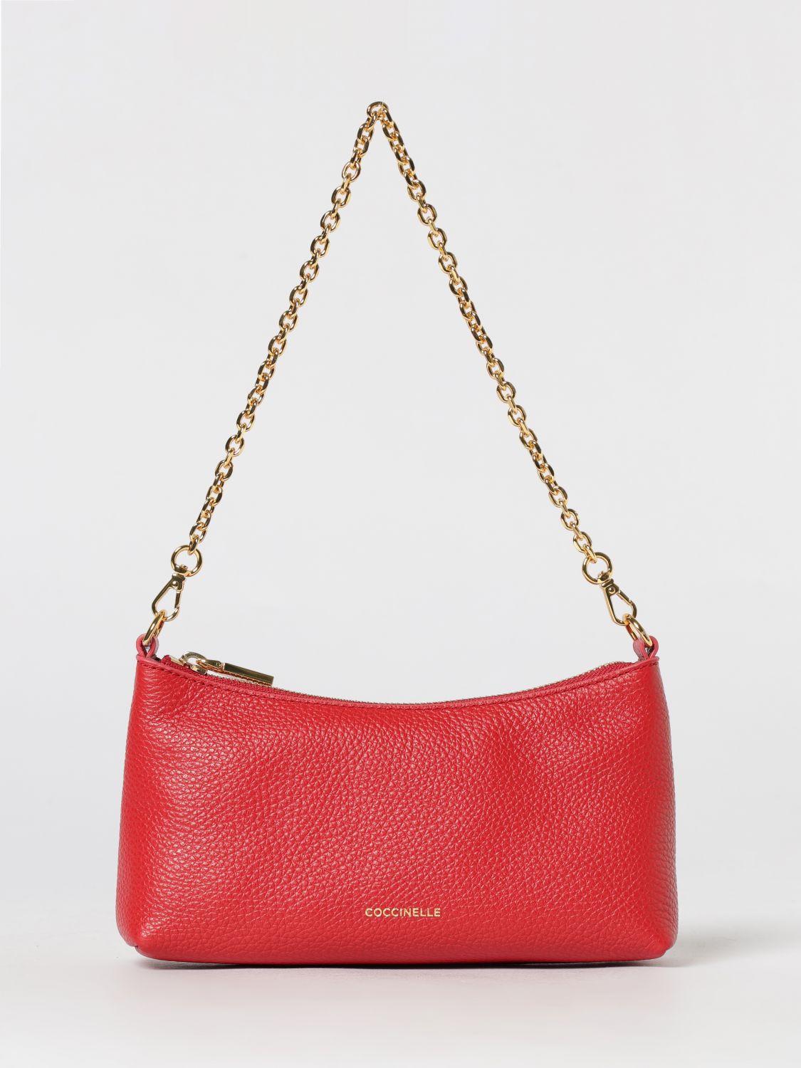 COCCINELLE Aura Tasche aus gehämmertem Leder