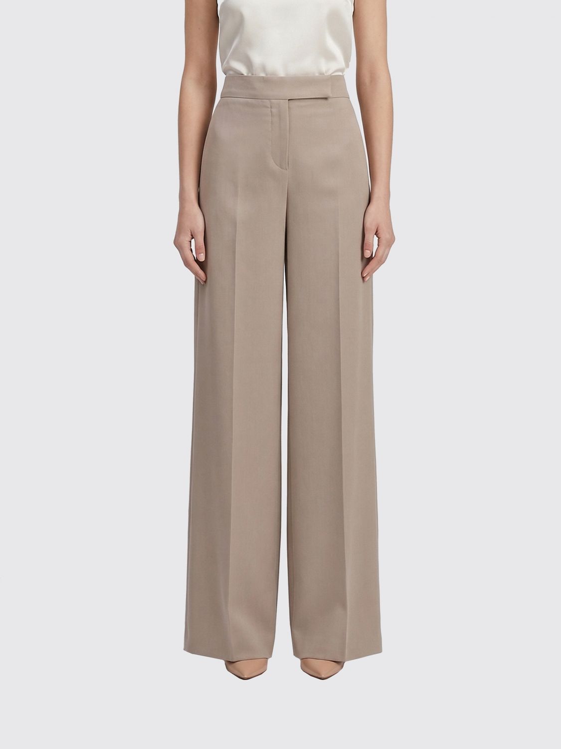 Pantaloni MAX MARA Donna colore Cammello