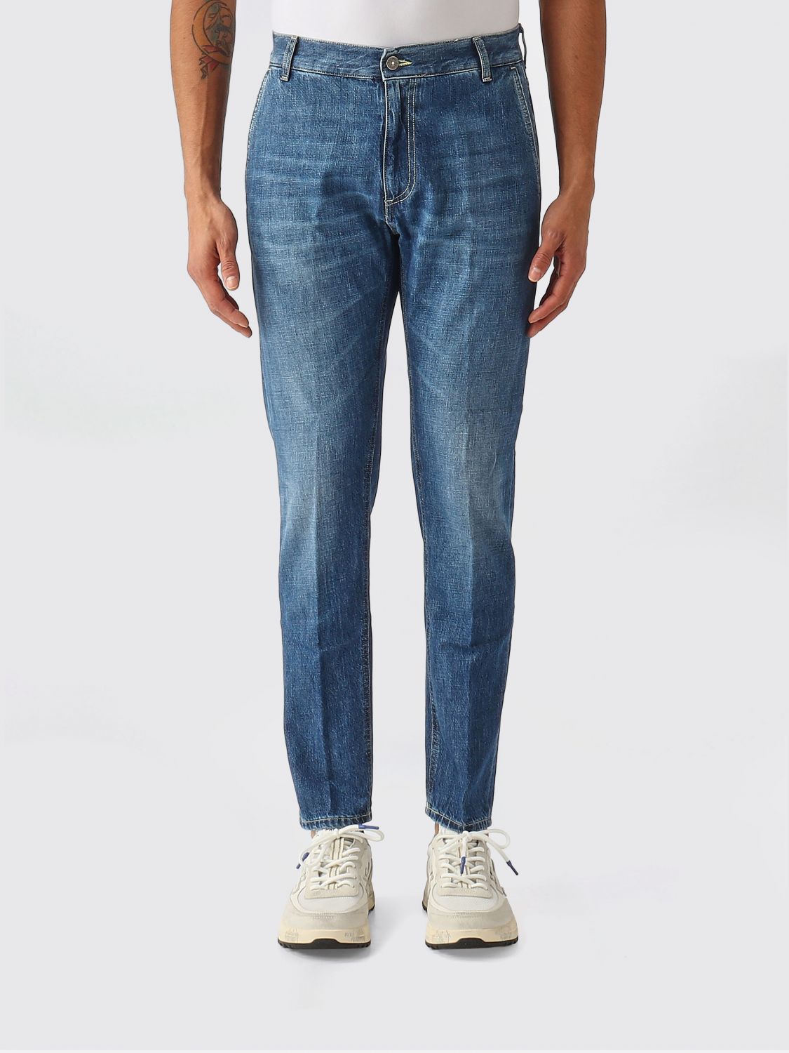 DONDUP Slim Fit Jeans aus Denim