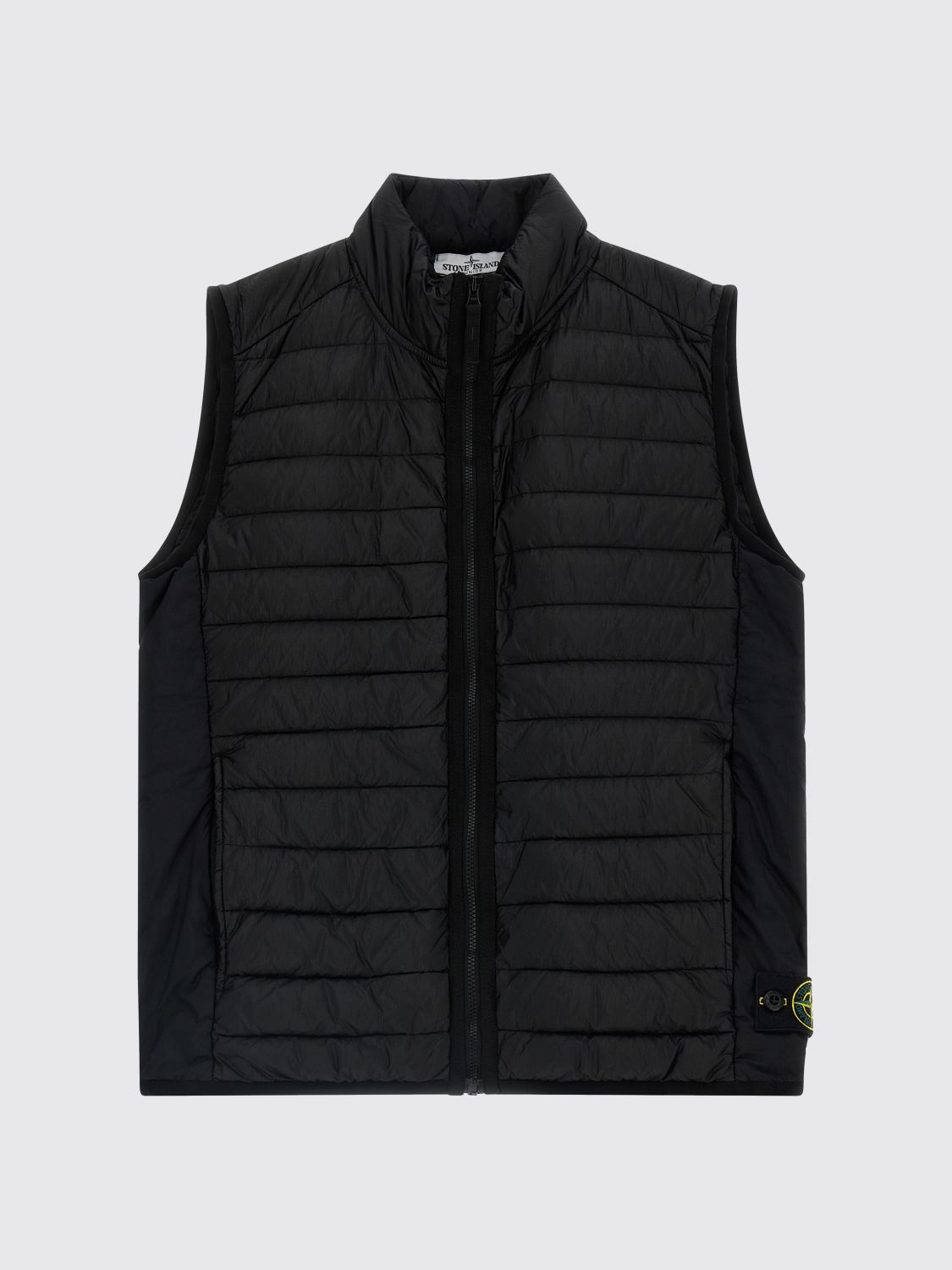 STONE ISLAND JUNIOR Gesteppte Nylon-Weste