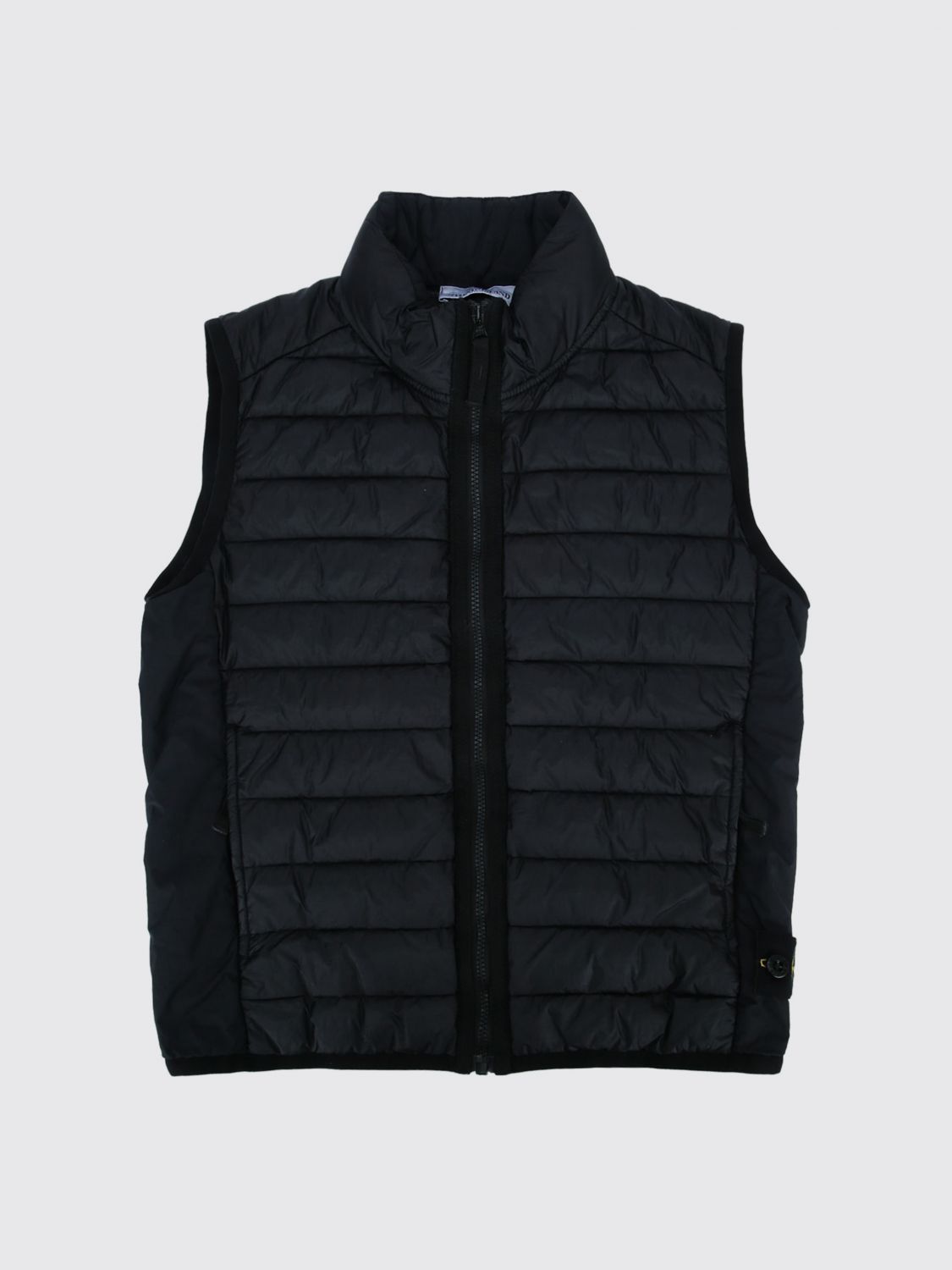 STONE ISLAND JUNIOR Gesteppte Nylon-Weste