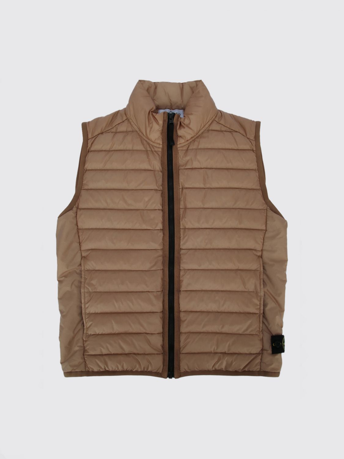 STONE ISLAND JUNIOR Gesteppte Nylon-Weste