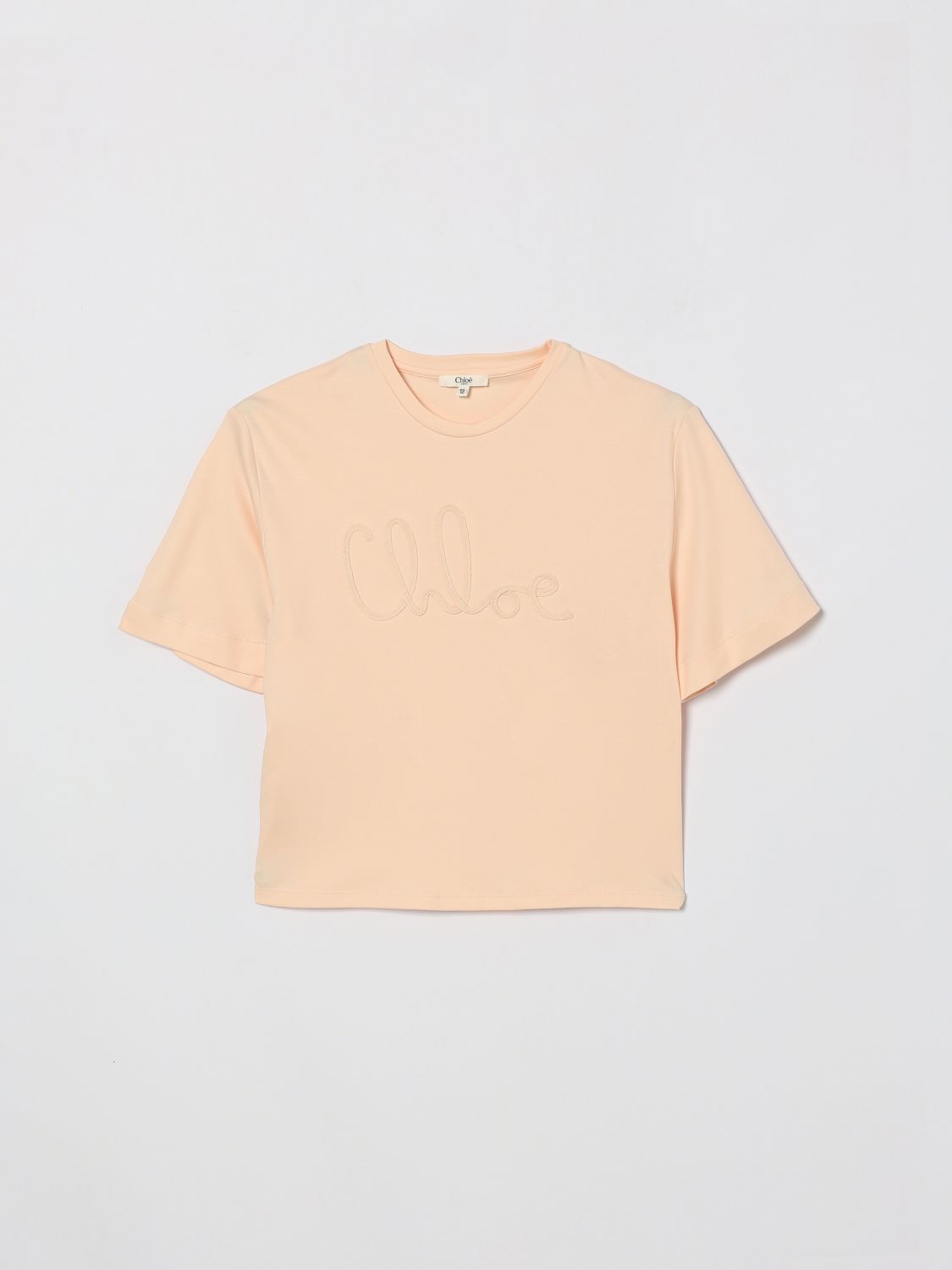T-Shirt CHLOÉ Bambino colore Rosa