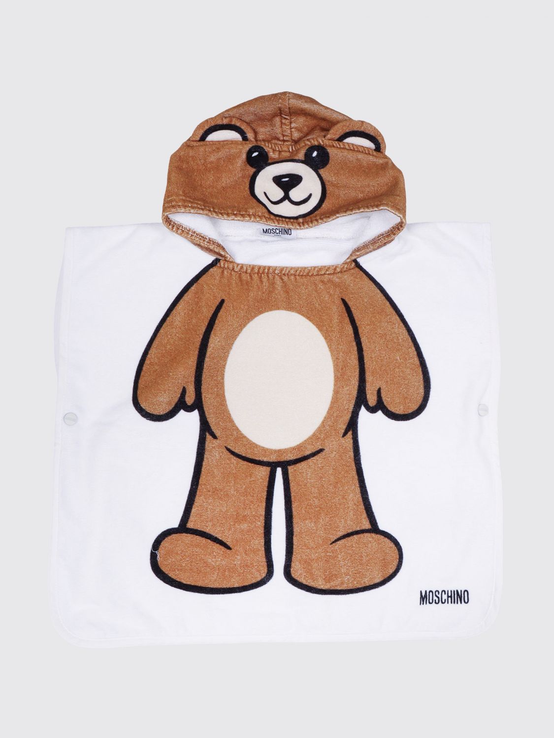 MOSCHINO Accappatoio Bebè Bambino colore Bianco