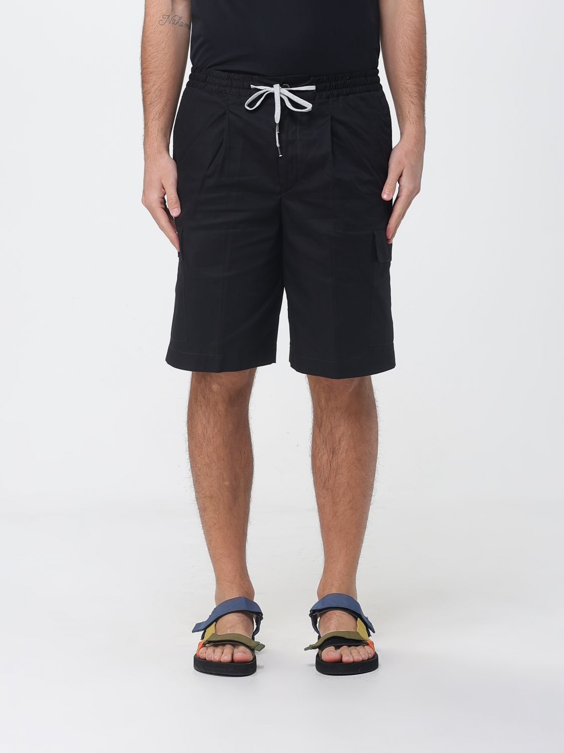 Pt Torino Cotton Cargo Shorts