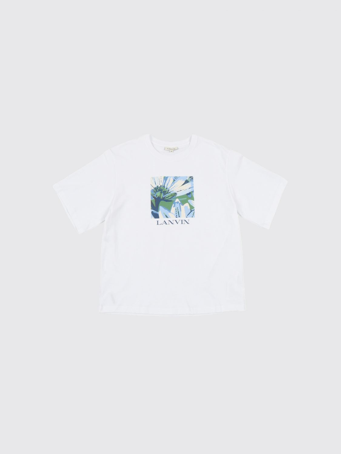 LANVIN Bedrucktes Baumwoll-T-Shirt