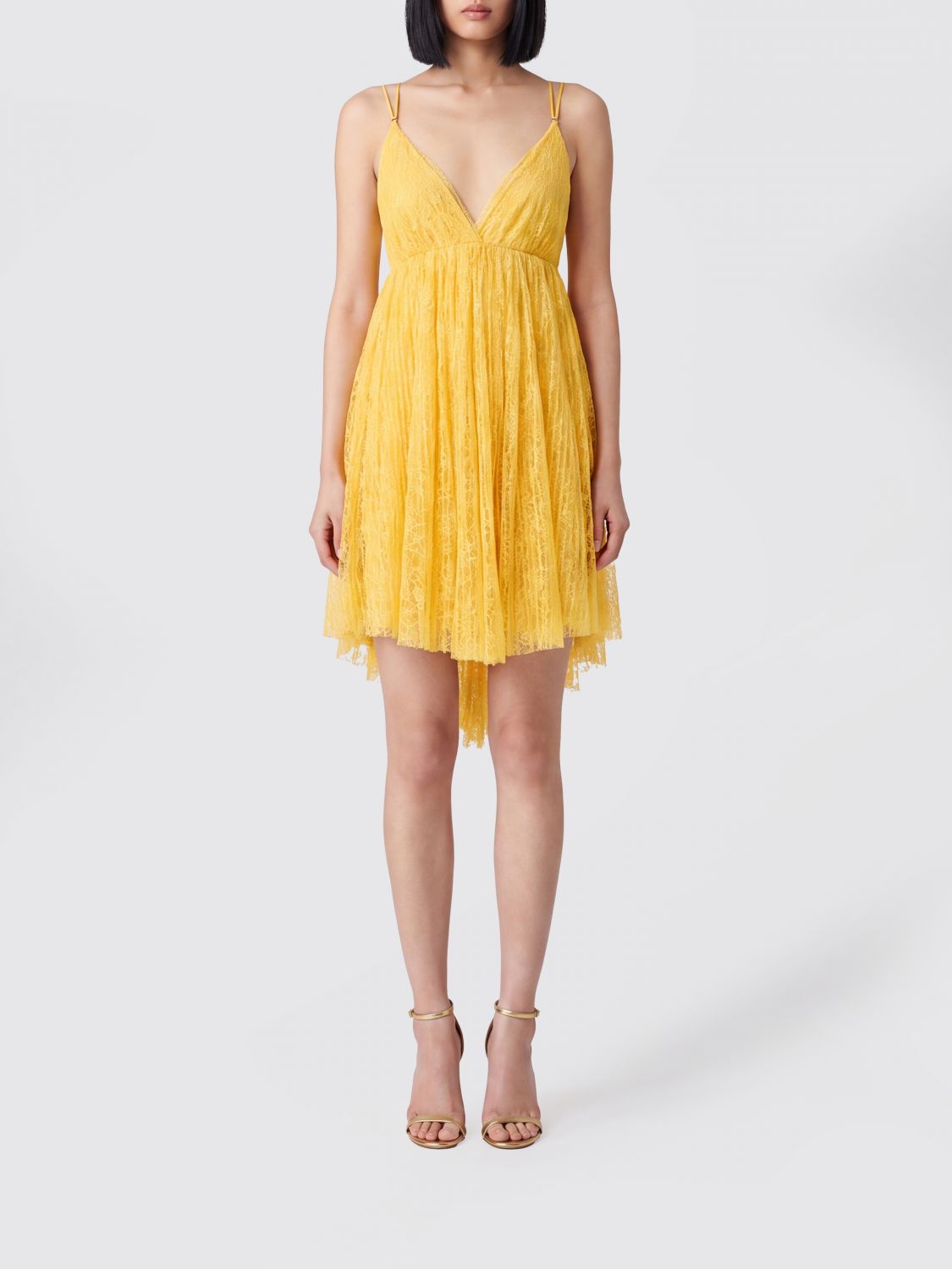 ELISABETTA FRANCHI Floral Lace Dress