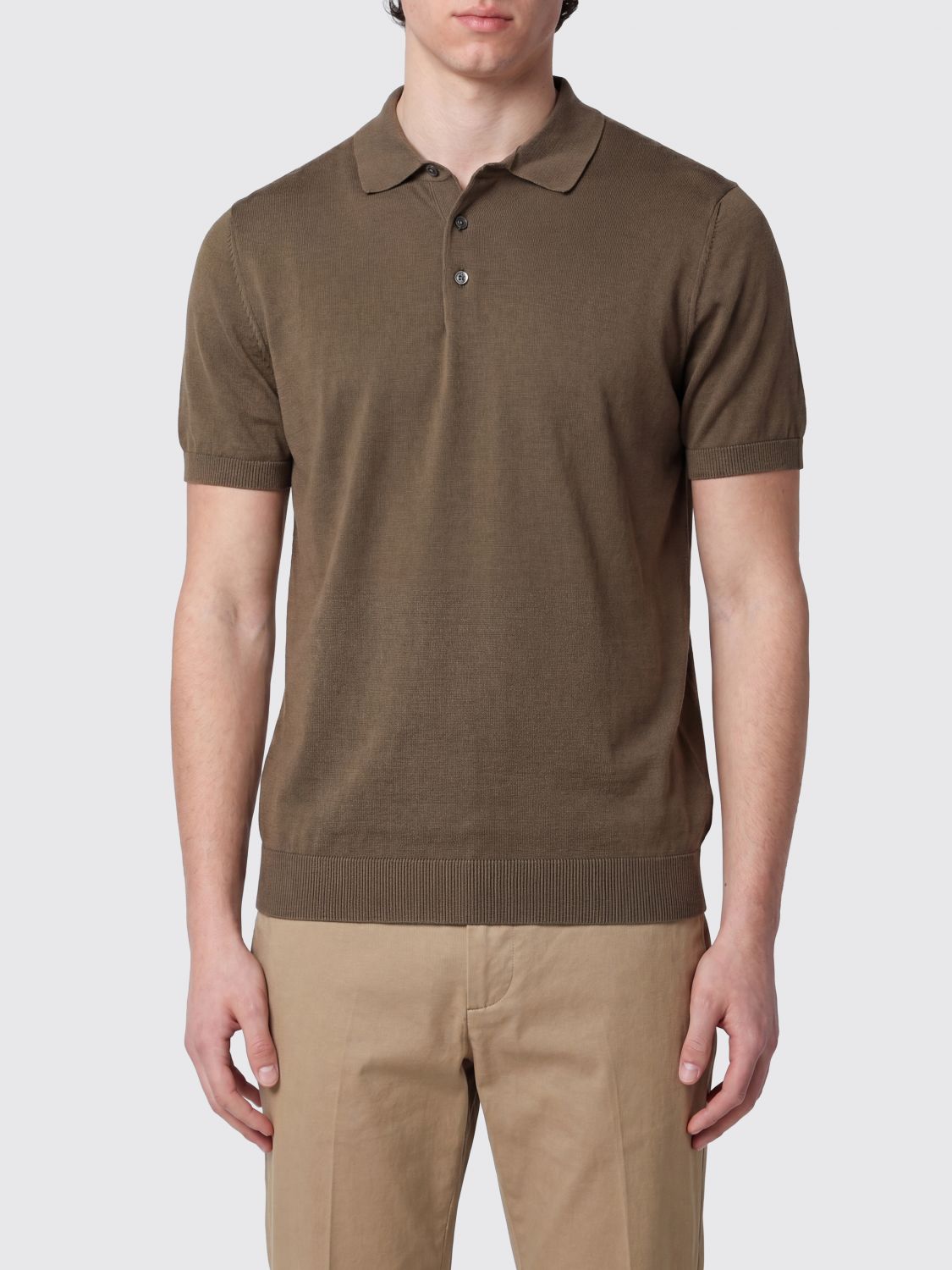 DRUMOHR Polo Shirt Men color Military