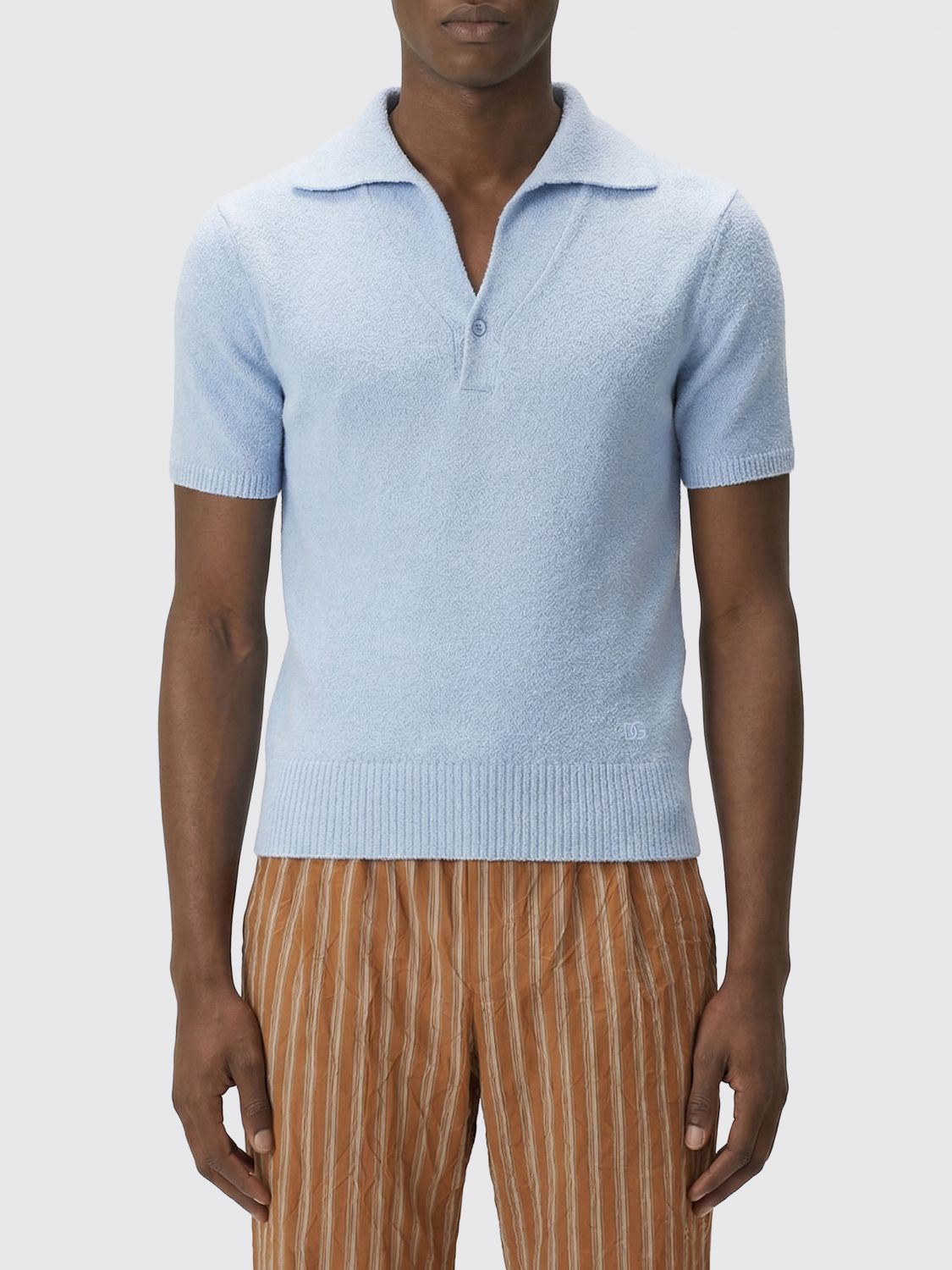 DOLCE & GABBANA Baumwollstrickpolo