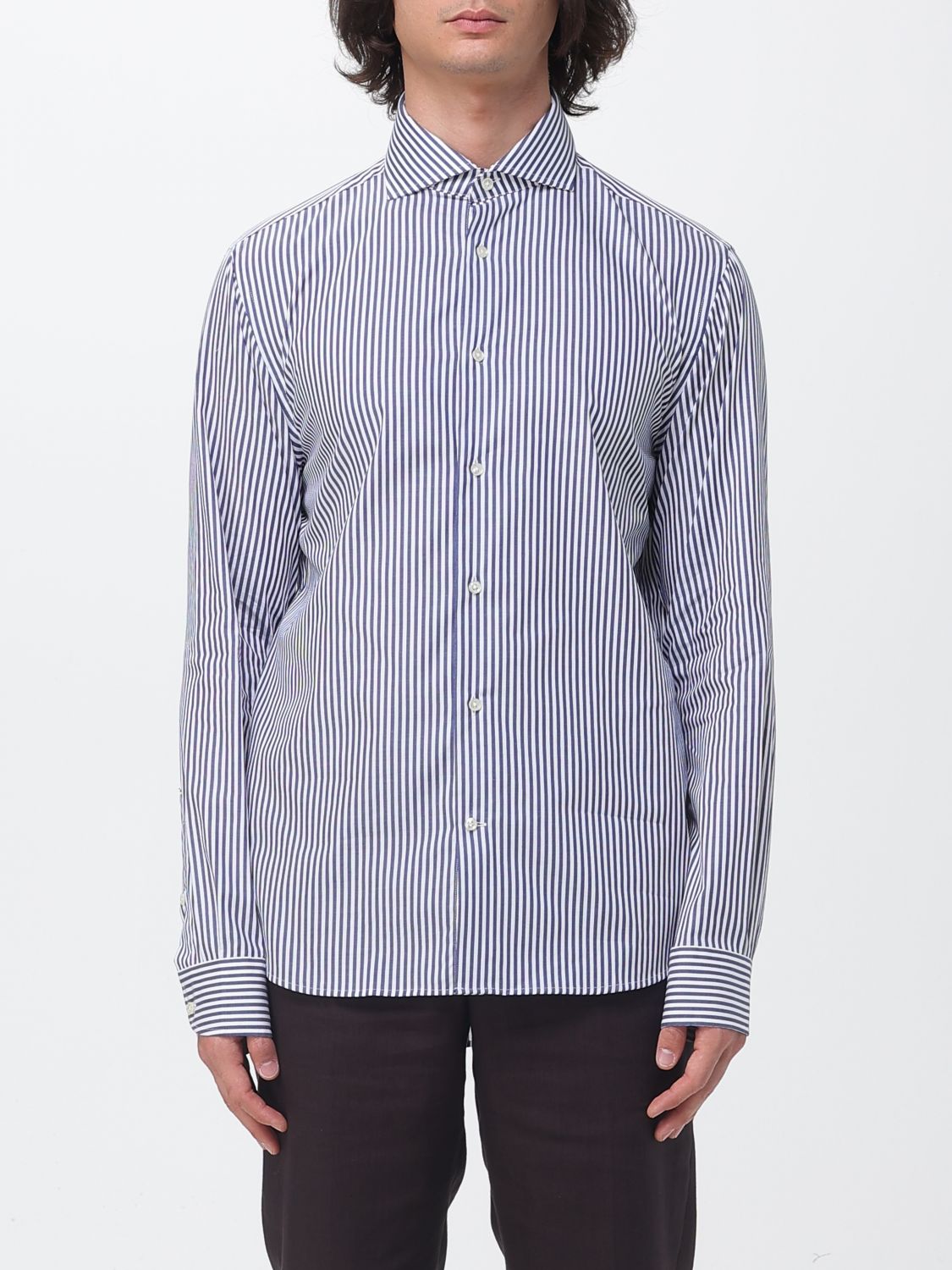 TOMMY HILFIGER Shirt Men color Blue
