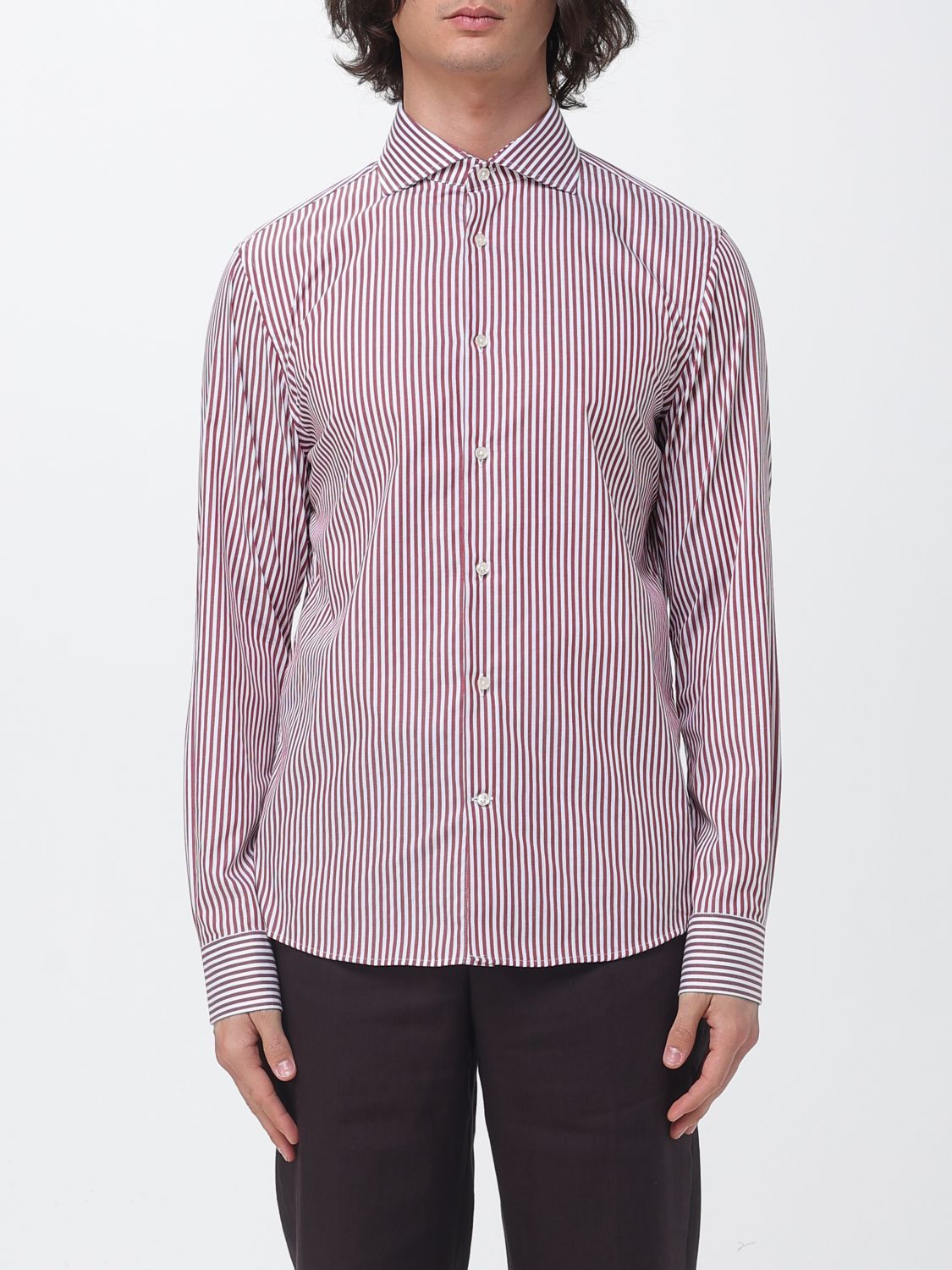 TOMMY HILFIGER Shirt Men color Red