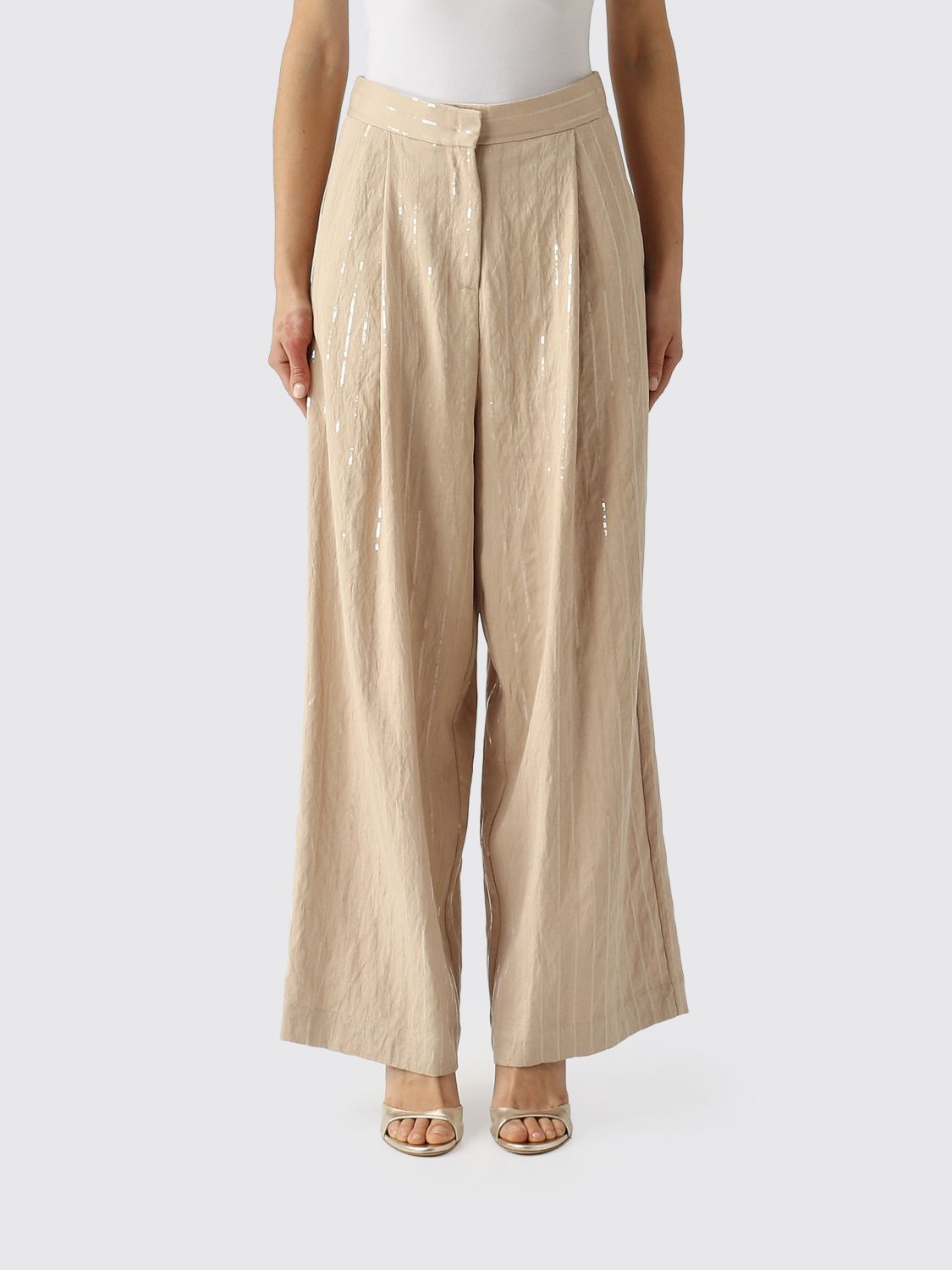Meimeij Pants Woman  In Sand