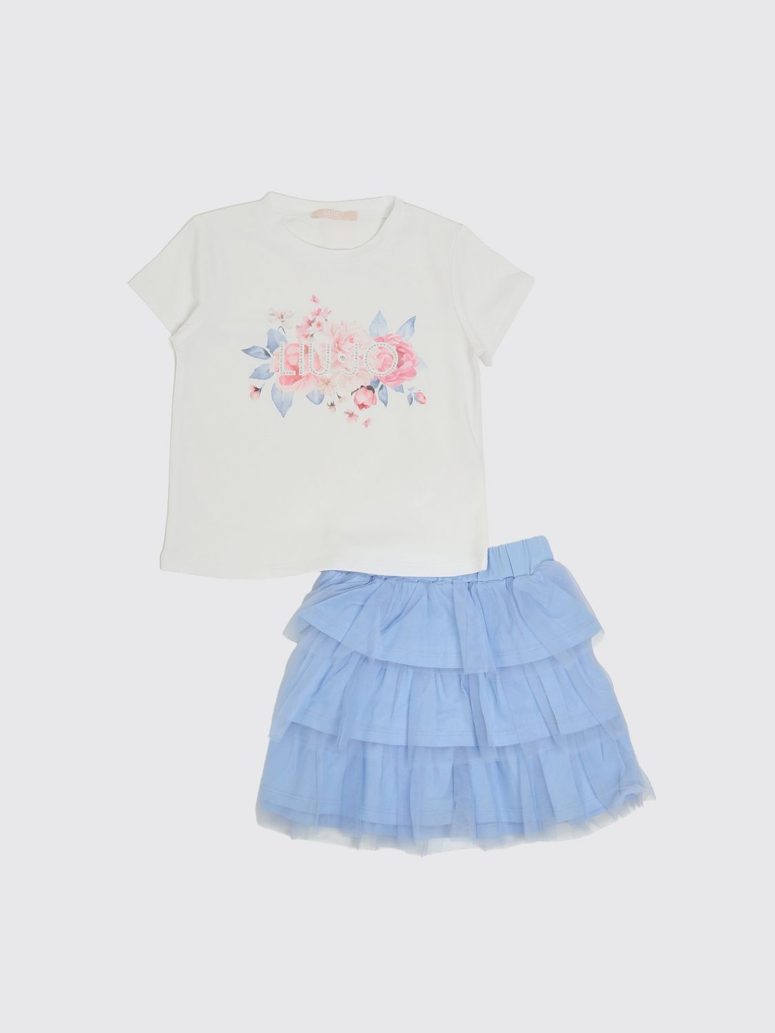 LIU JO Coordinato in cotone e tulle