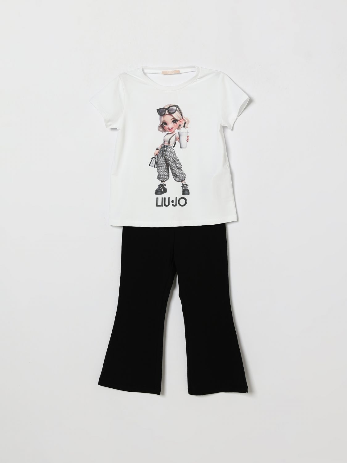 LIU JO Bedrucktes Baumwoll-Co-ord-Set