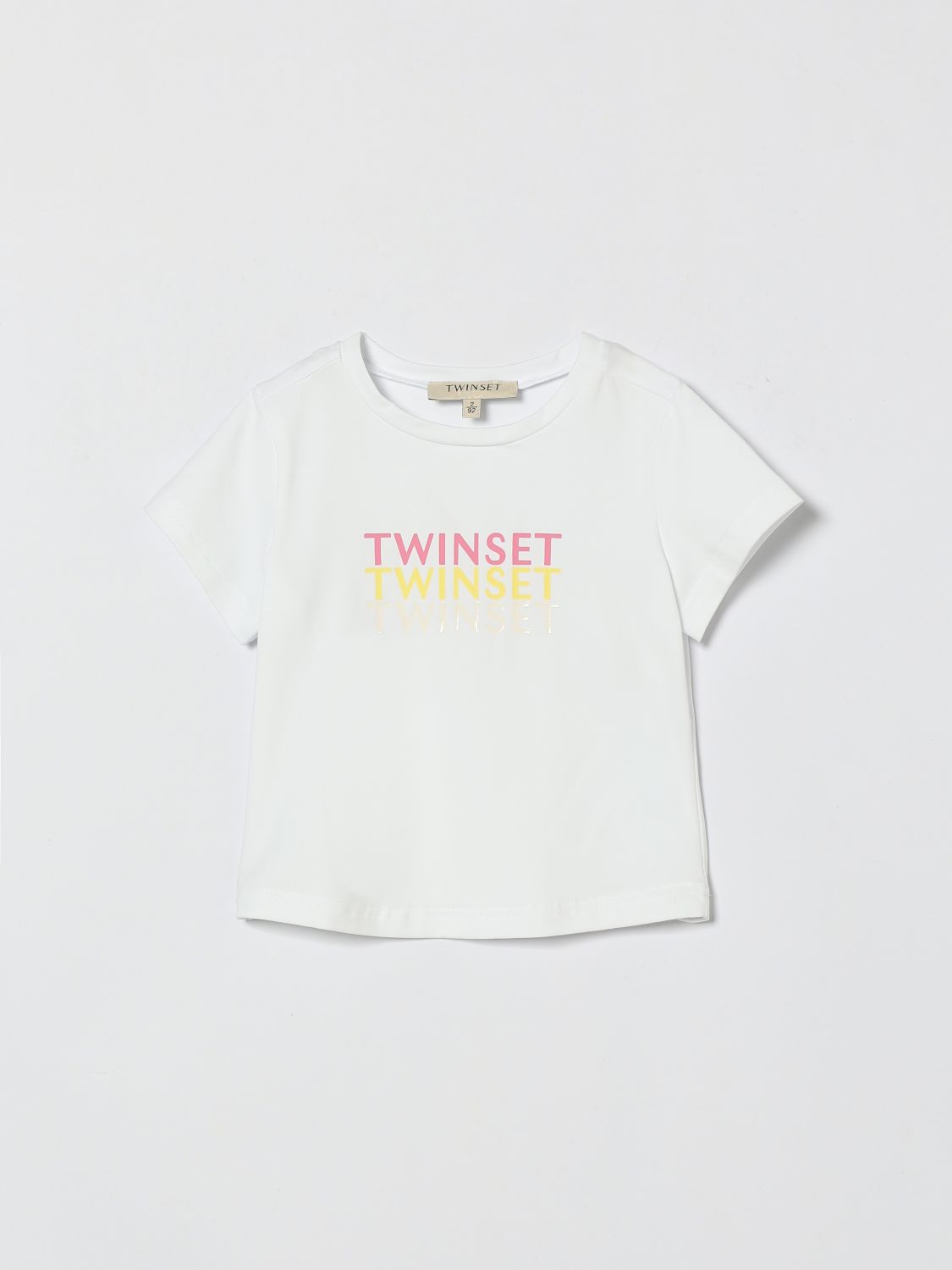 Twinset Baumwoll-T-Shirt mit Logo