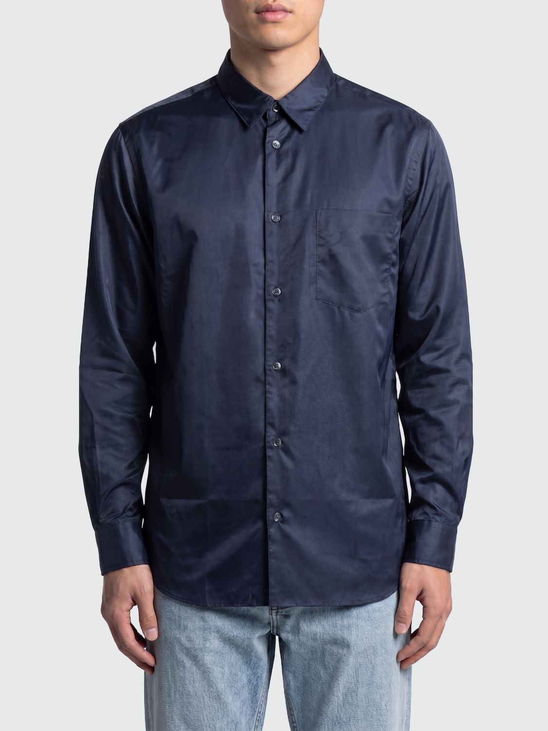 COMME DES GARÇONS SHIRT Cupro Shirt　COMME DES GARÇONS SHIRT キュプラシャツ COMME