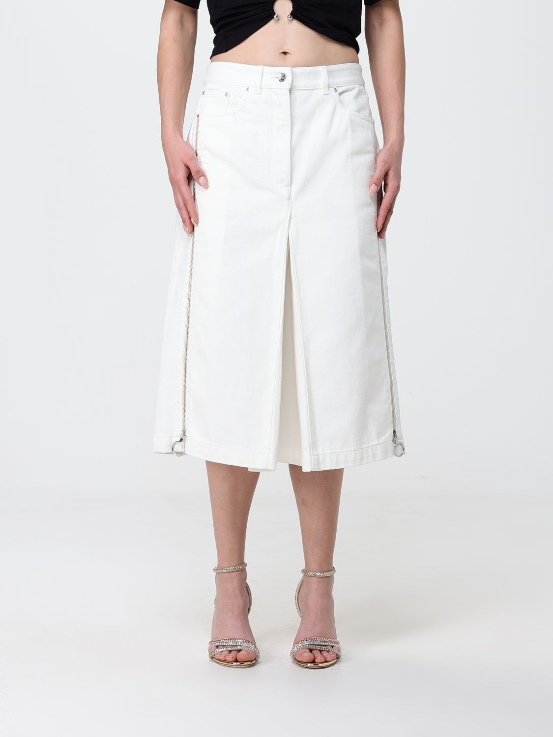 RABANNE Skirt Woman color White