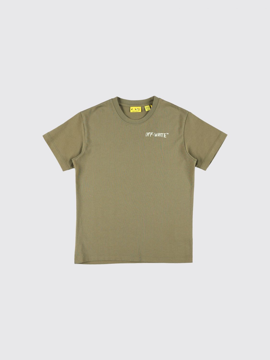 OFF-WHITE KIDS T-Shirt Kids color Green