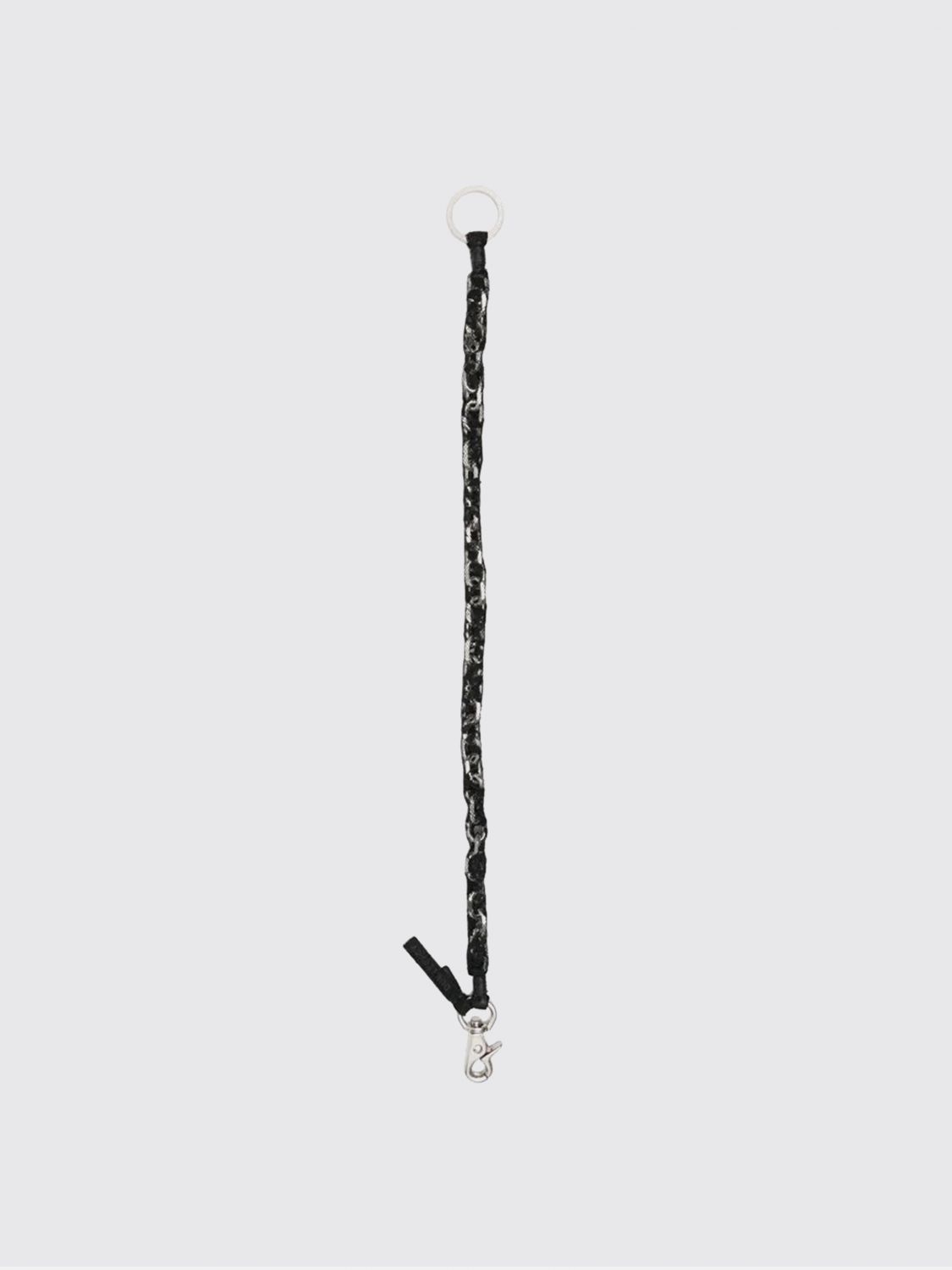 OUR LEGACY Portachiavi in nylon con motivo floreale