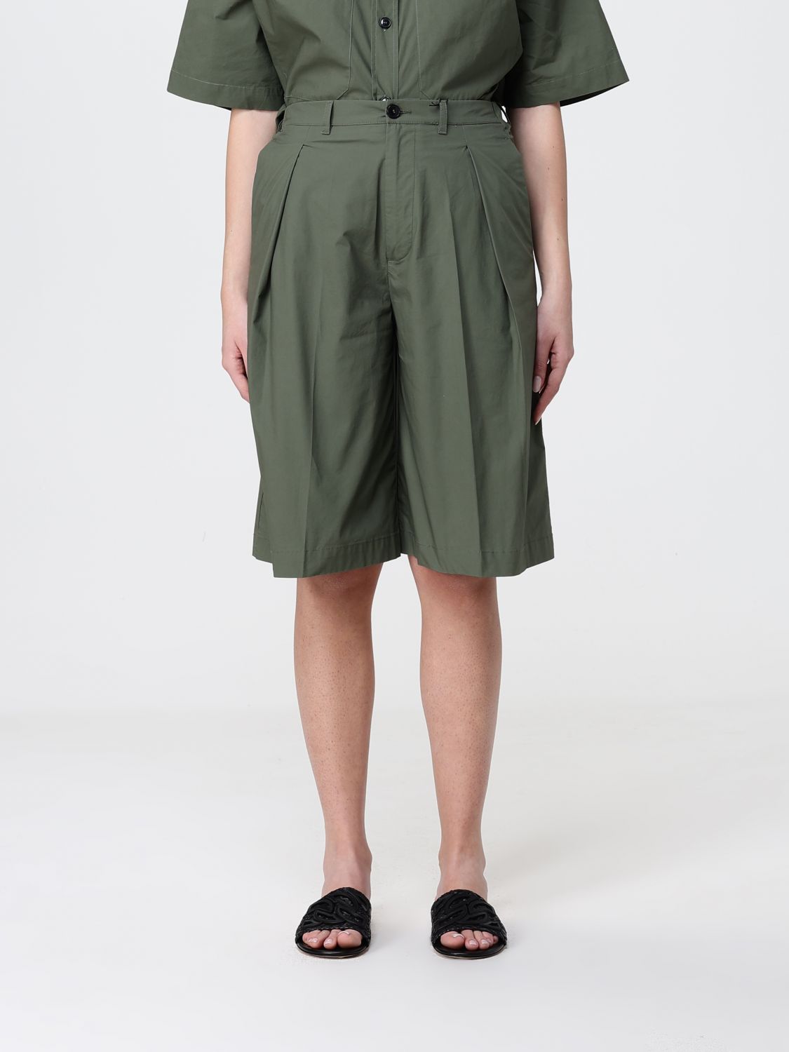 Barena Stretch Cotton Shorts