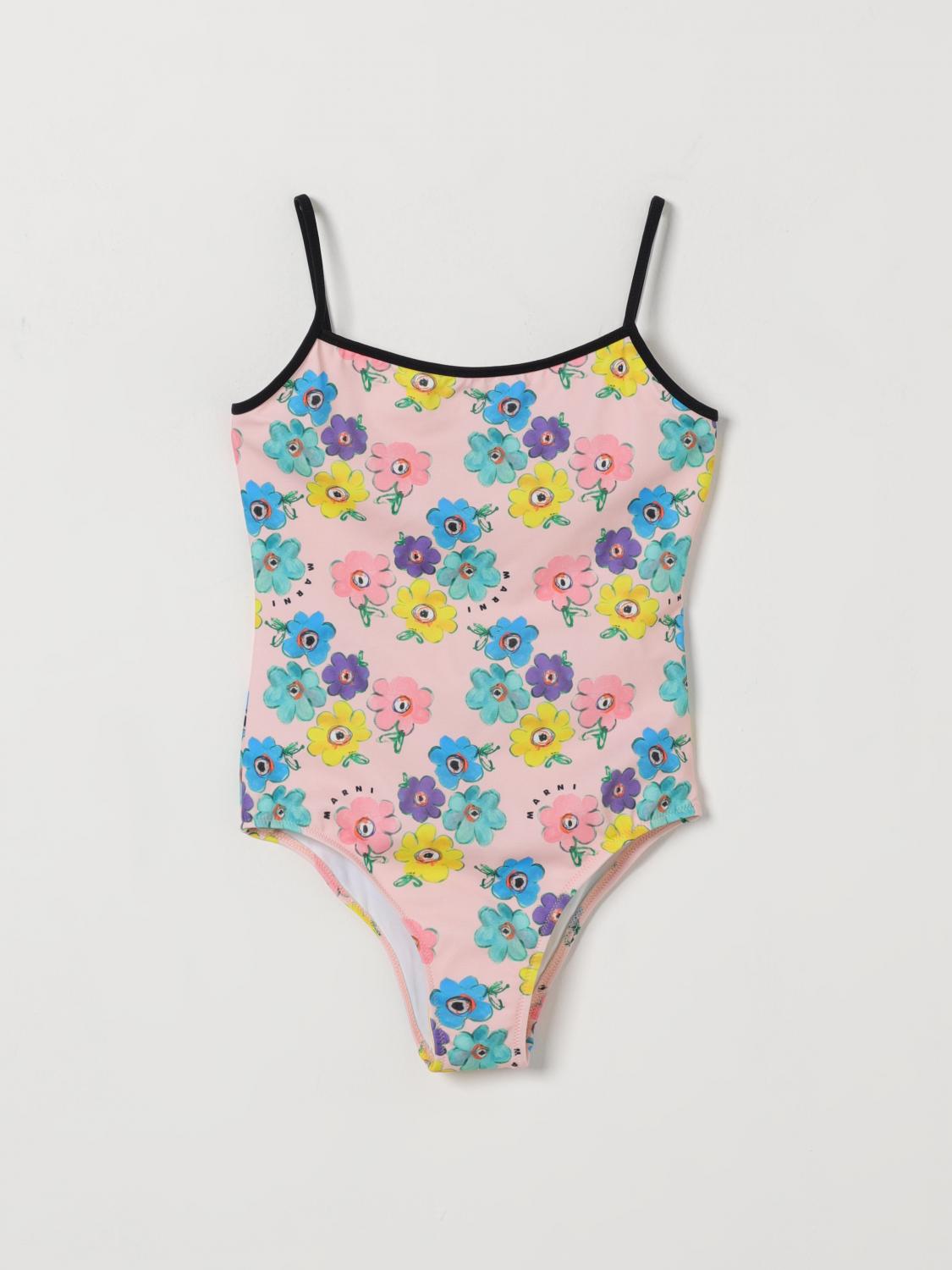 MARNI Printed Stretch Polyester One Piece Swimsuit　MARNI プリント ストレッチ ポリエステル ワンピース 水着 MARNI