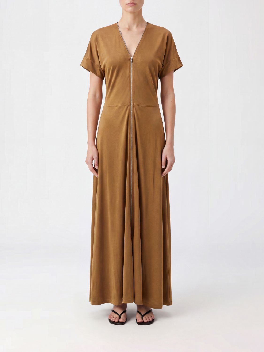 LEMAIRE Dress Woman color Cocoa