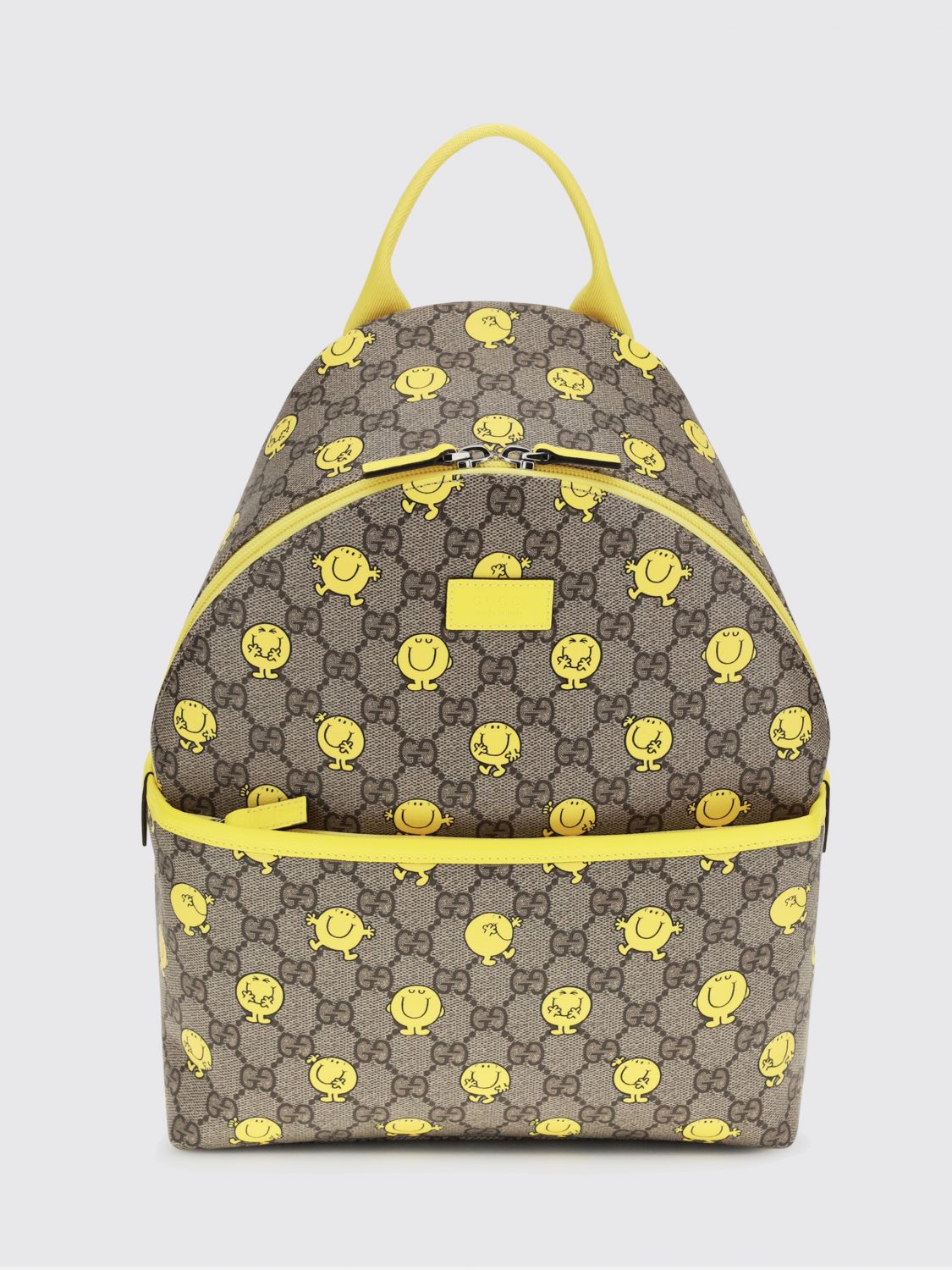 GUCCI Zaino in tessuto GG Supreme con stampa grafica