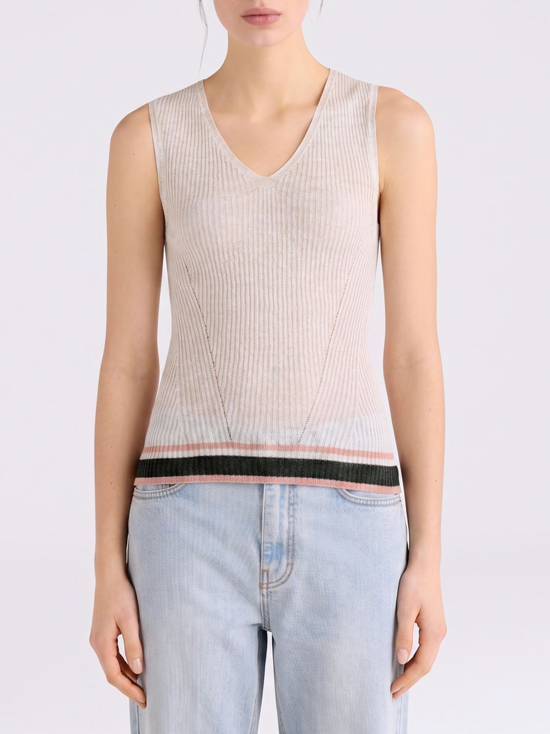 Momonì Linen Knit Top