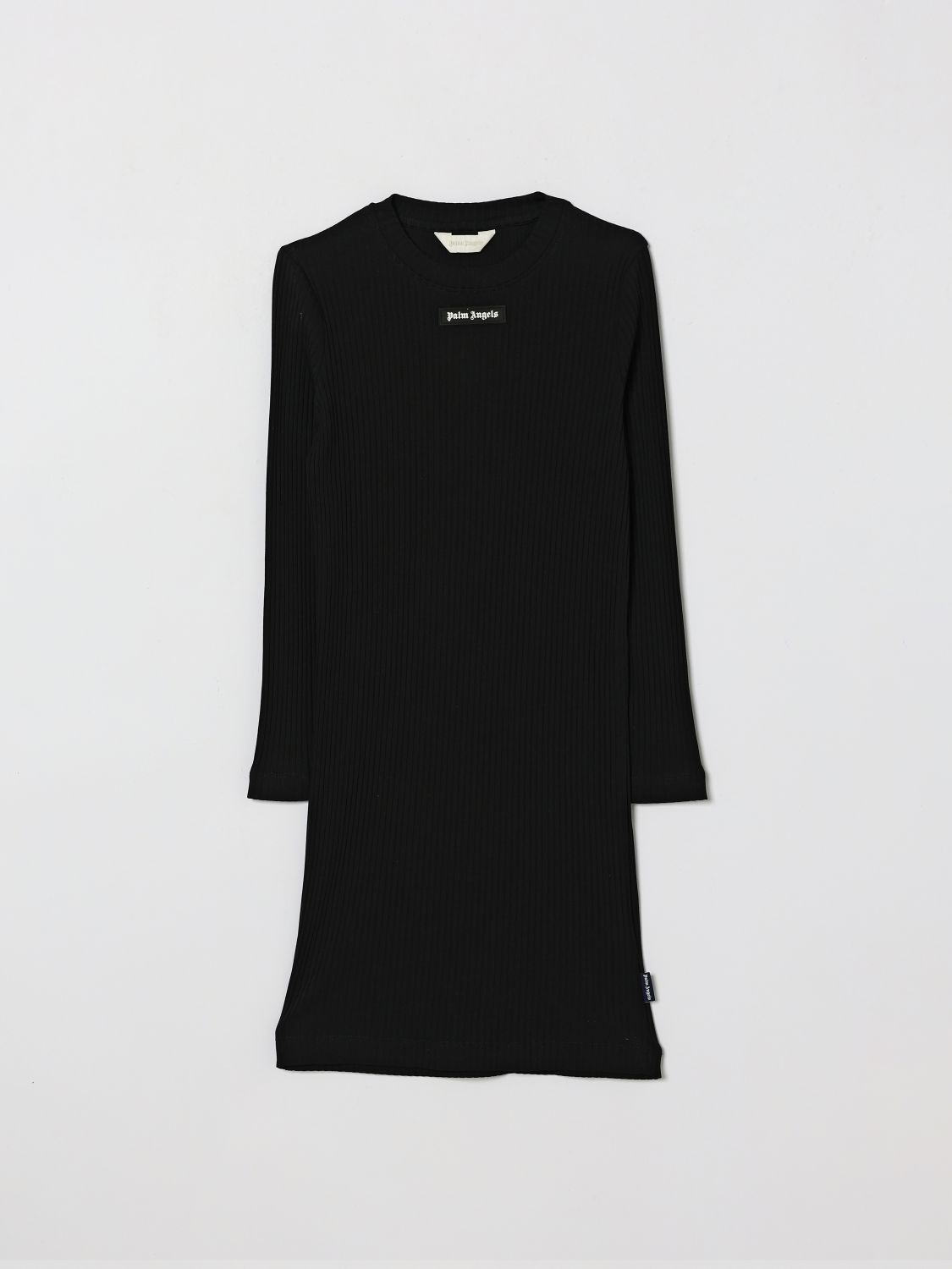 PALM ANGELS Cotton Dress with Logo　PALM ANGELS ロゴ入りコットンドレス PALM