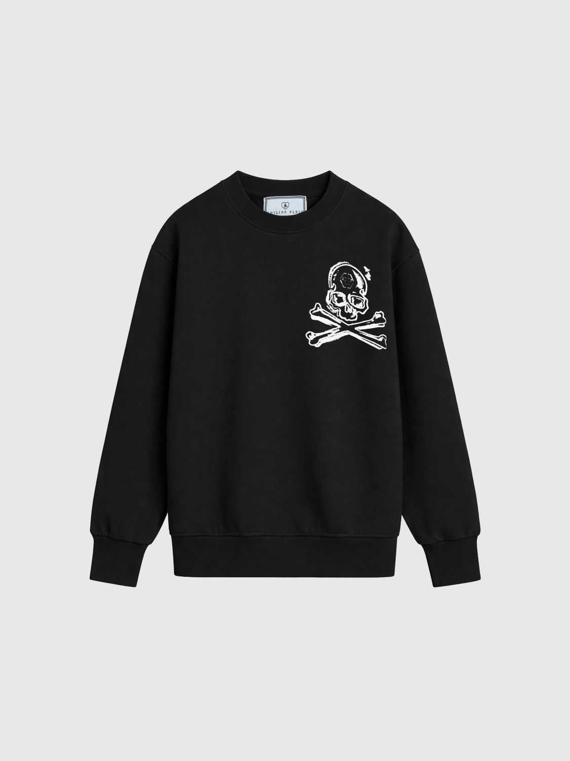 PHILIPP PLEIN Rundhals-Sweatshirt aus Baumwolle