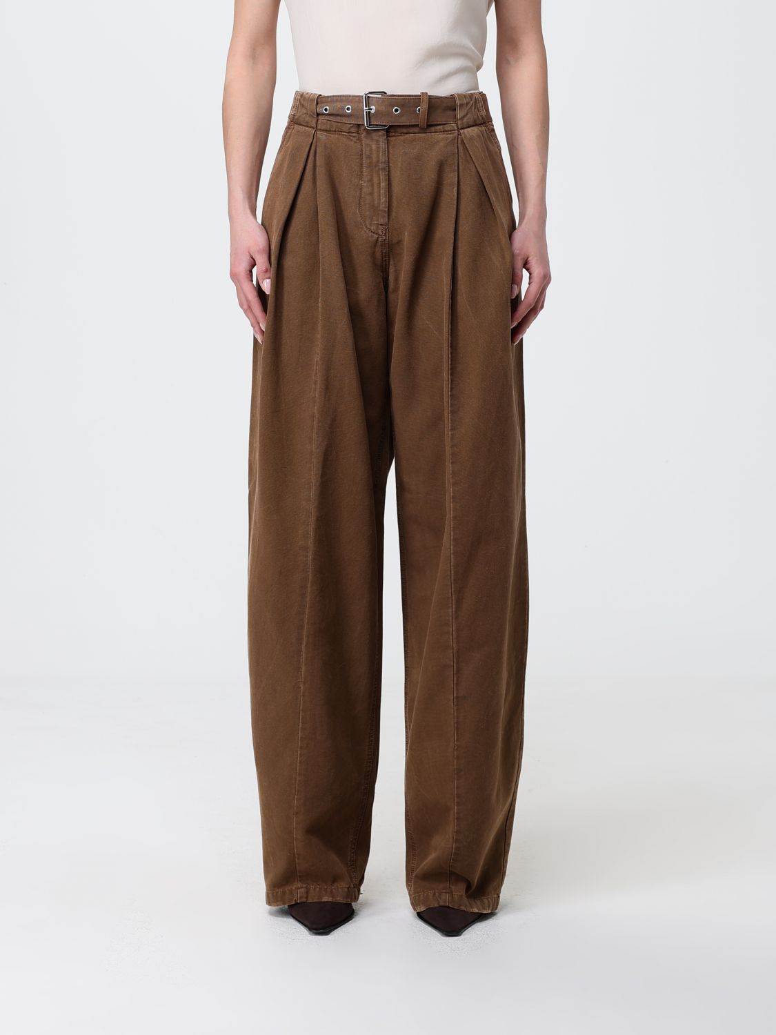 BLUMARINE Weite Baumwollhose