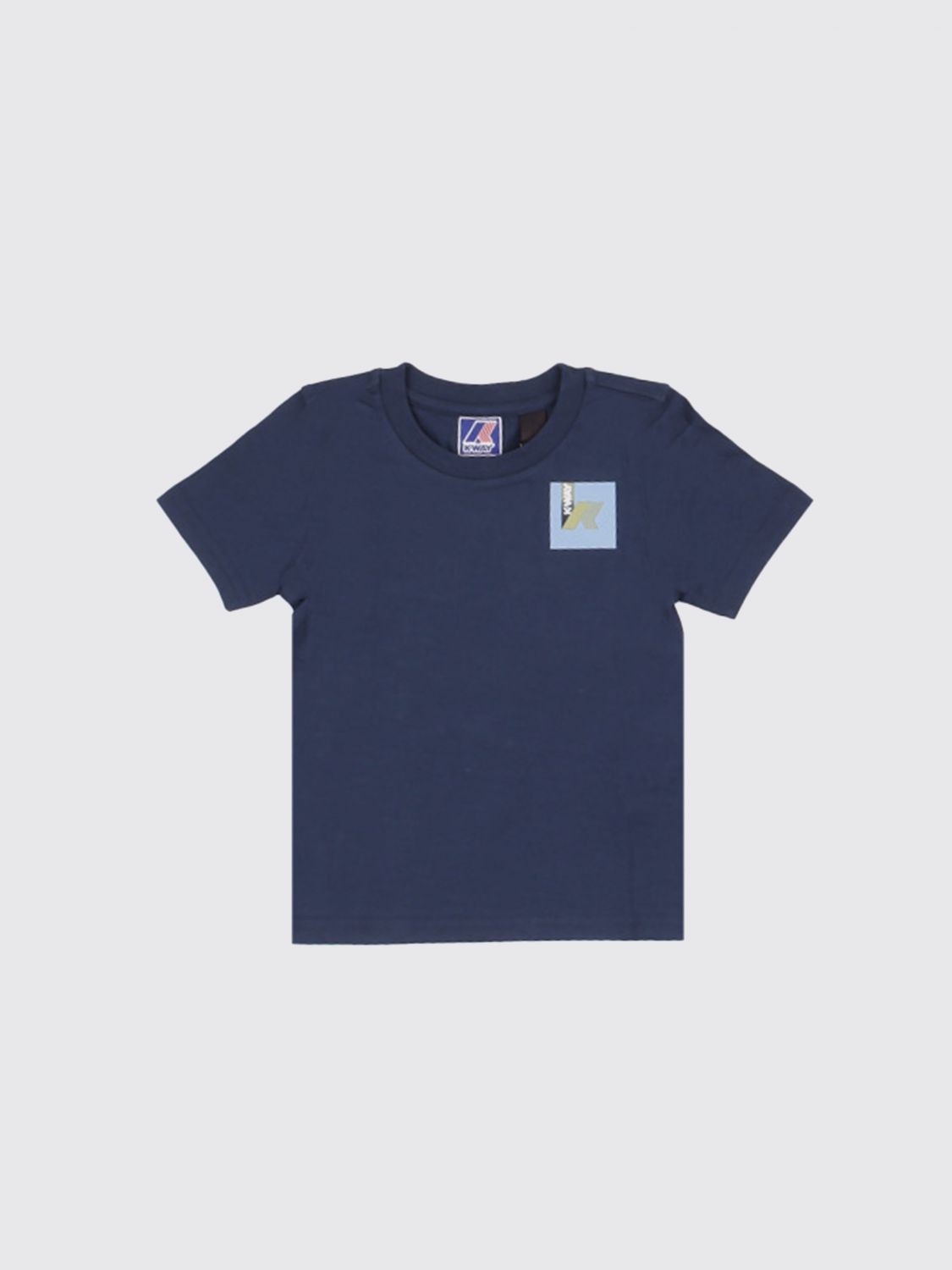 K-WAY Baumwoll-T-Shirt mit Logo