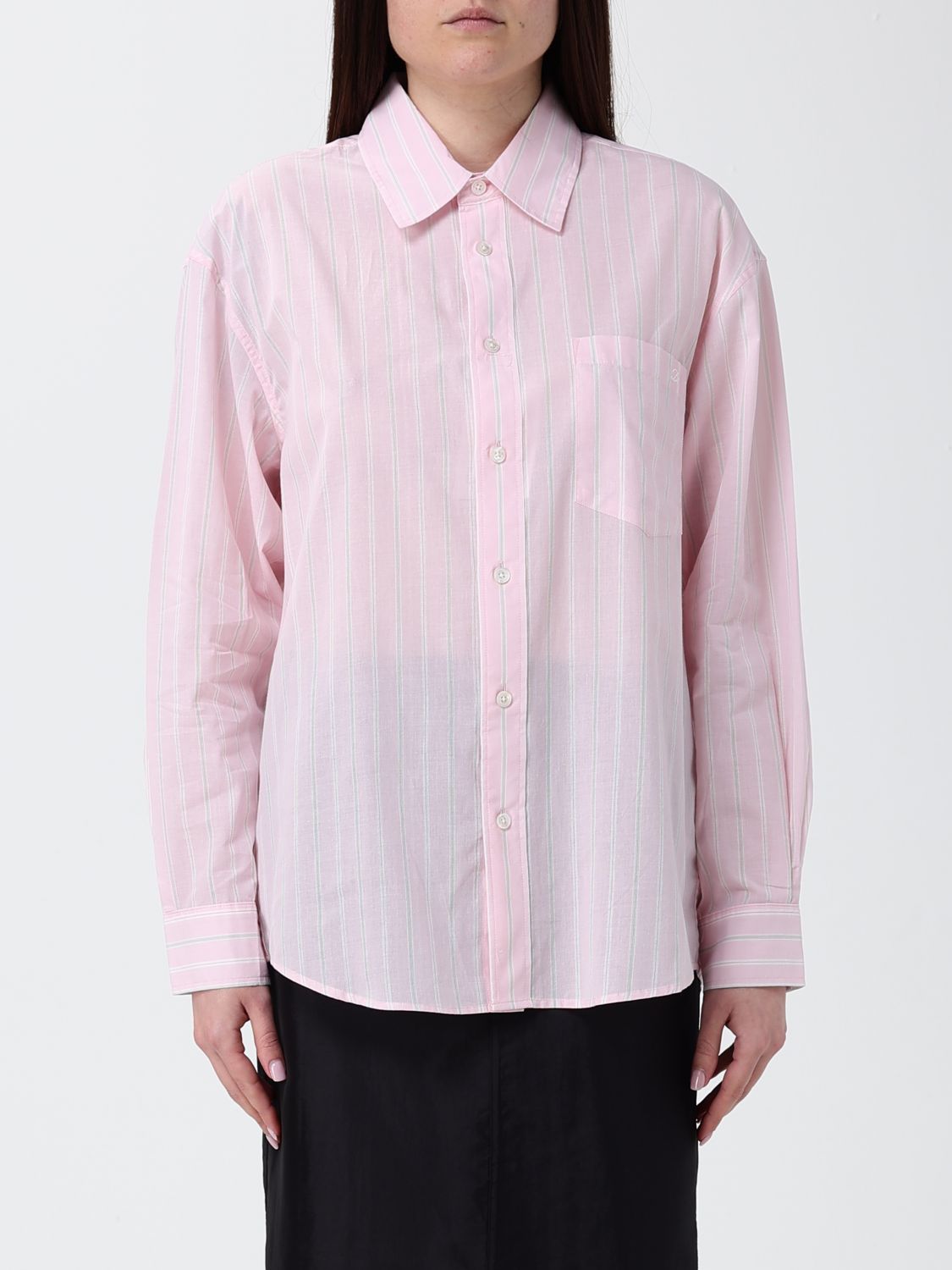 Dunst Striped Cotton Shirt by · M