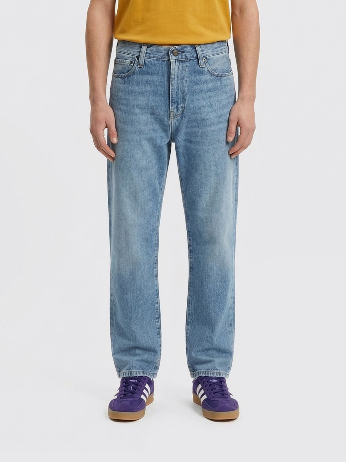 CARHARTT WIP Aaron Weite Jeans aus Denim